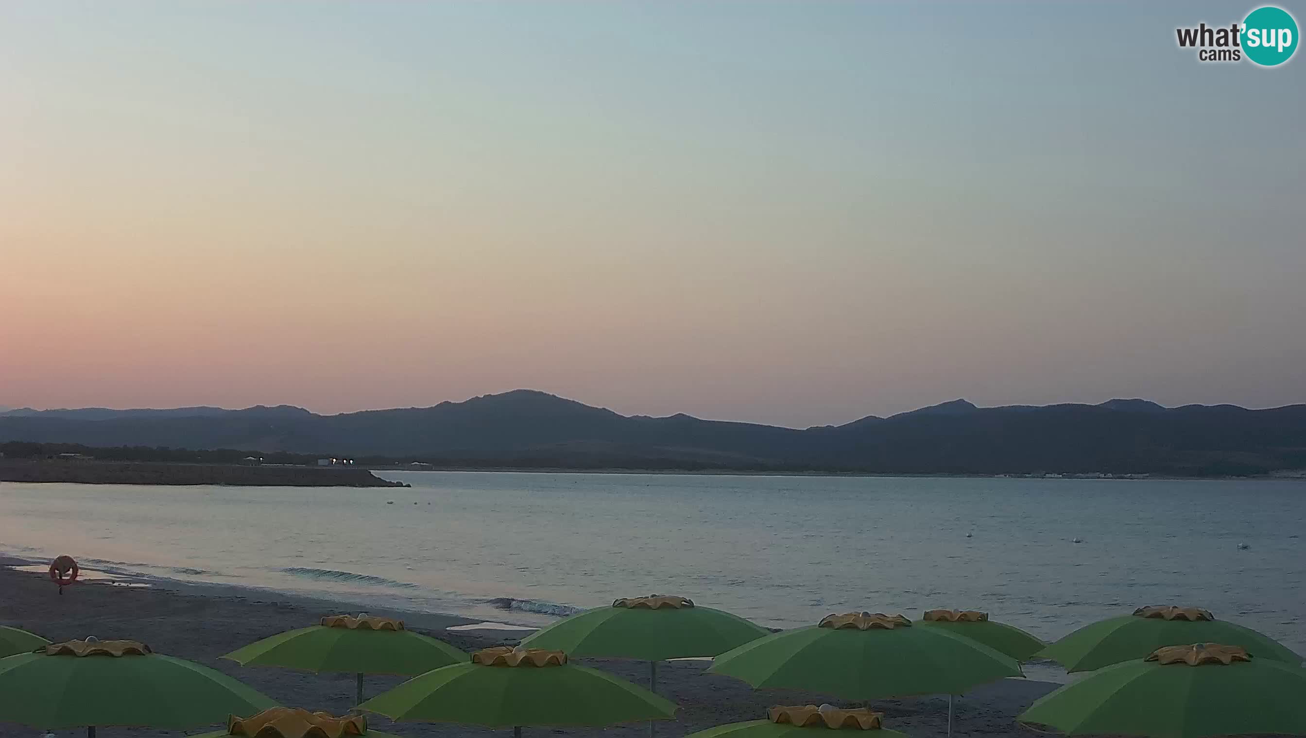 Spletna kamera Porto Pino – Pogled v živo iz Sant’Anna Arresi