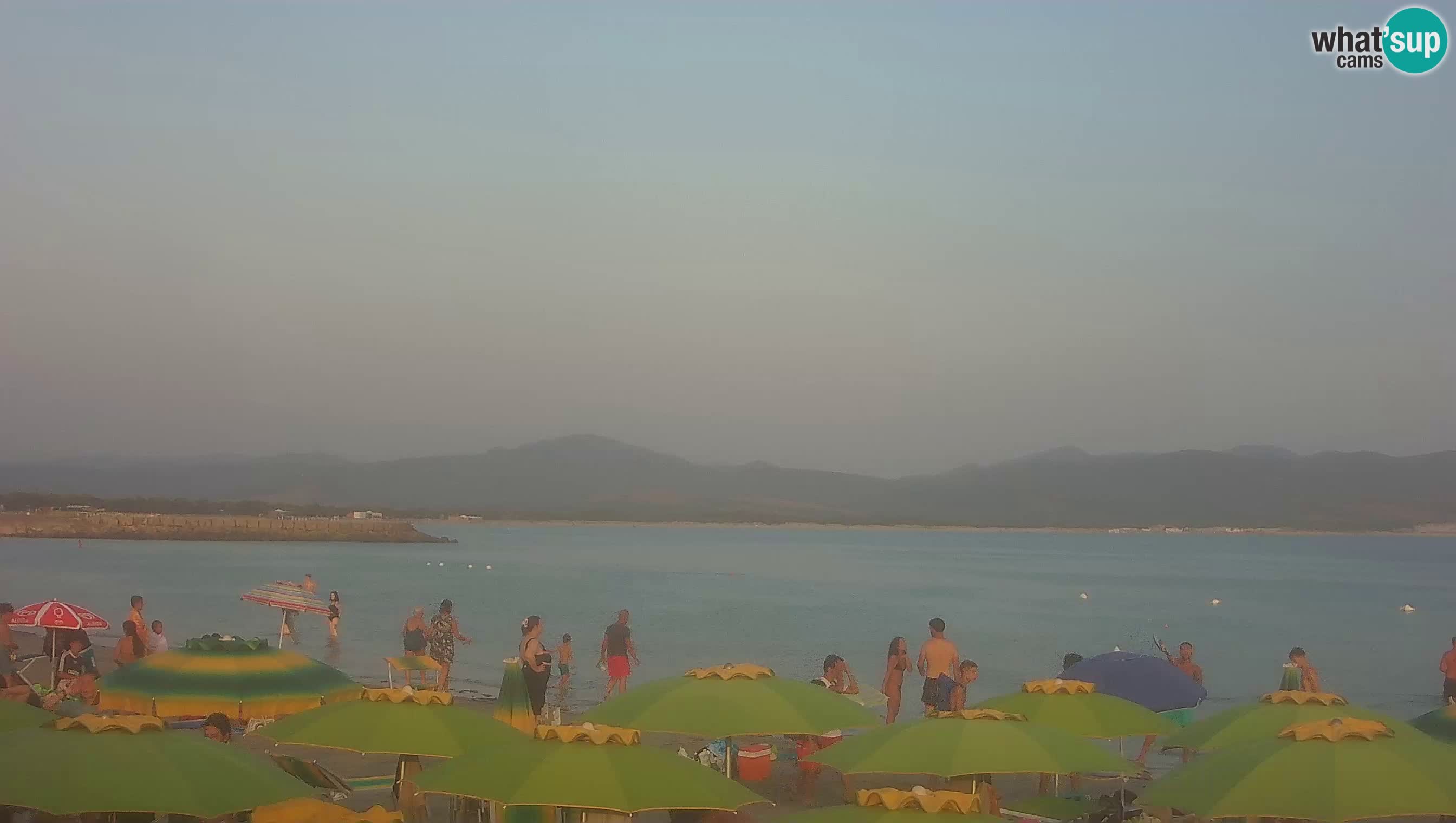 Spletna kamera Porto Pino – Pogled v živo iz Sant’Anna Arresi