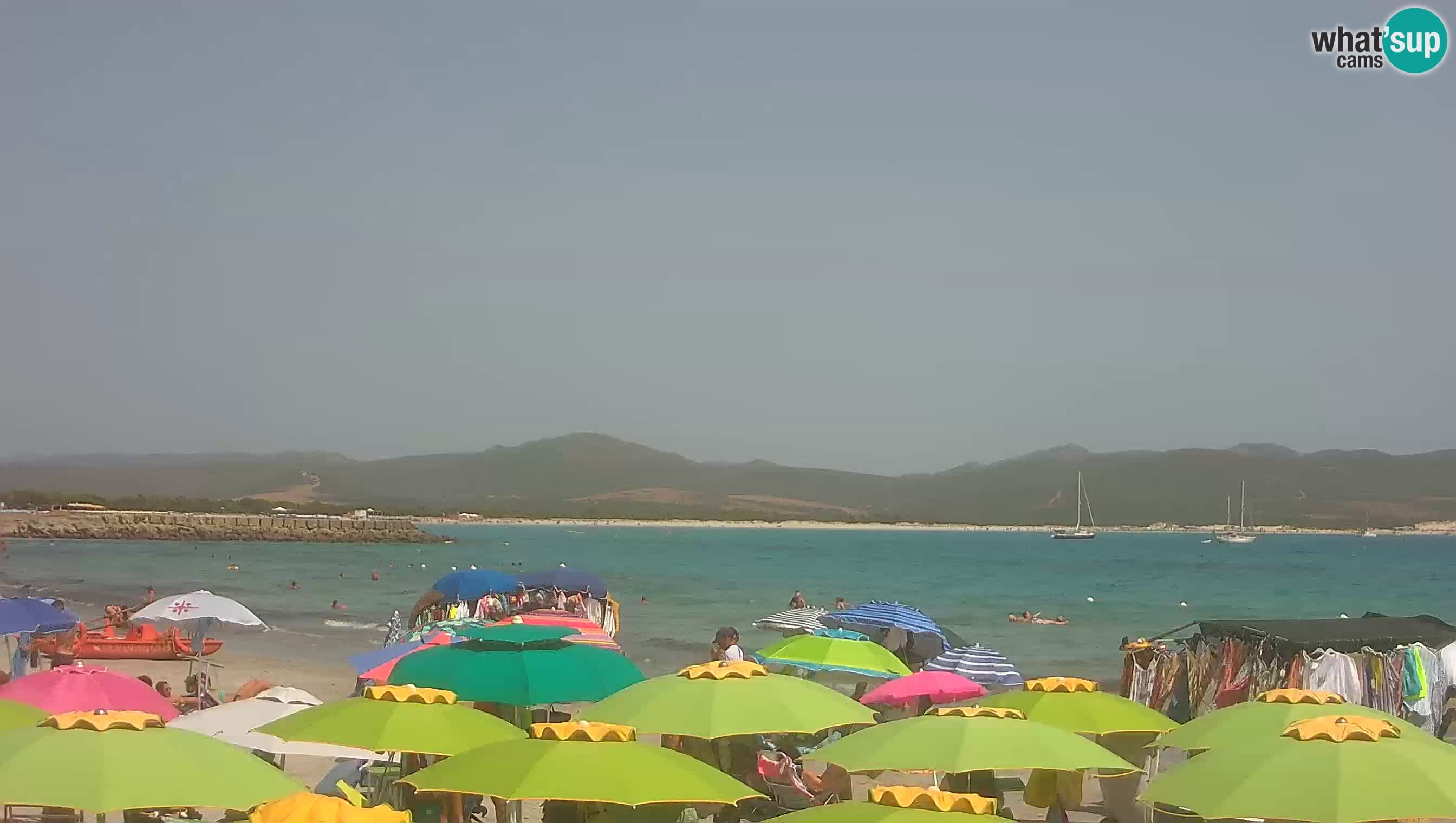 Web kamera Porto Pino – Pogled uživo iz Sant’Anna Arresija