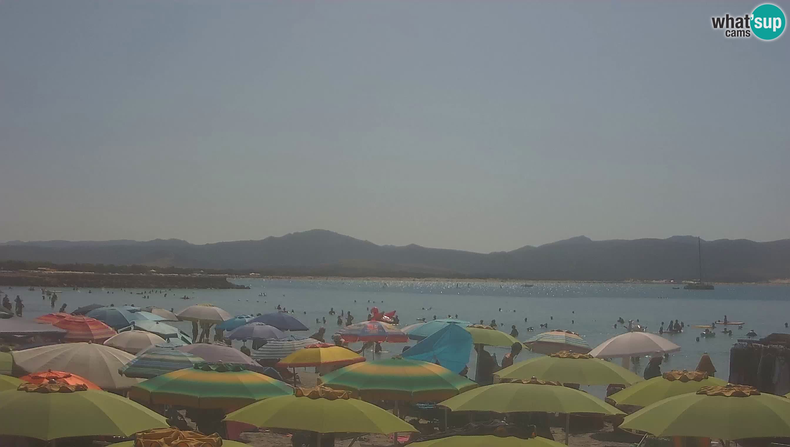 Spletna kamera Porto Pino – Pogled v živo iz Sant’Anna Arresi