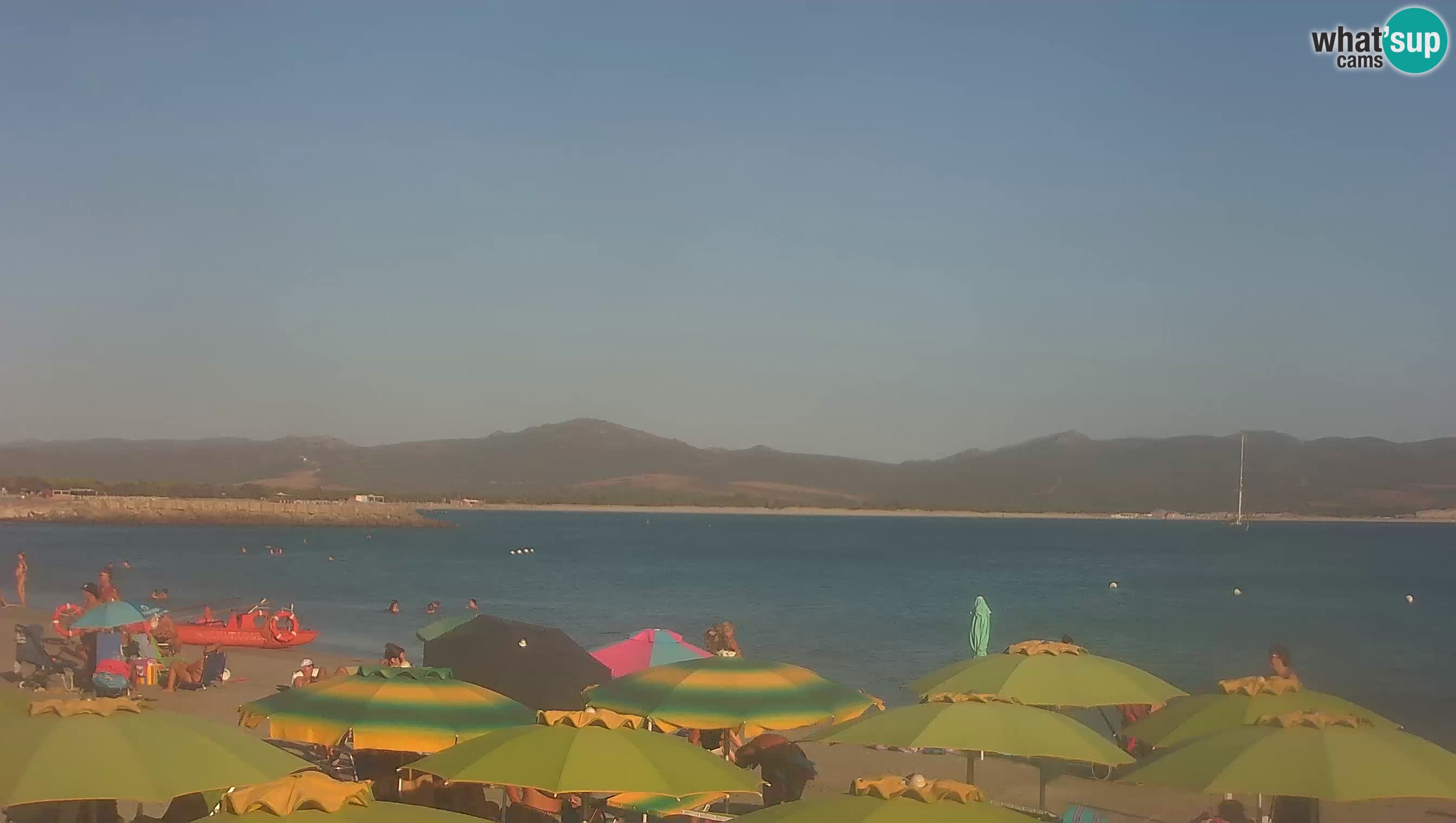 Spletna kamera Porto Pino – Pogled v živo iz Sant’Anna Arresi
