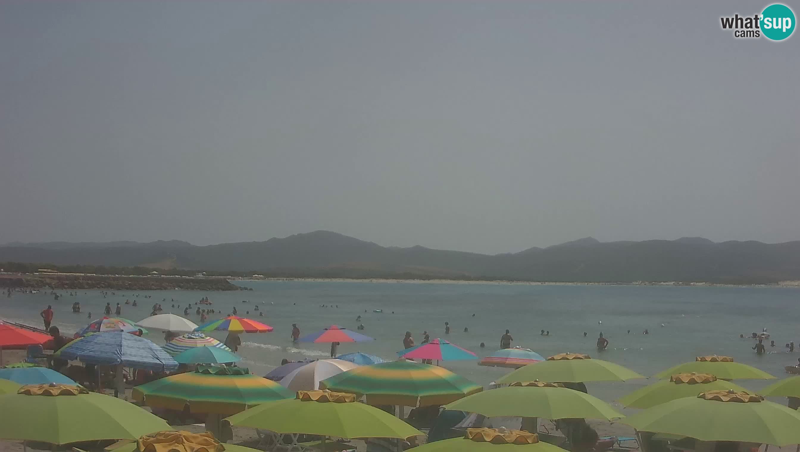 Spletna kamera Porto Pino – Pogled v živo iz Sant’Anna Arresi