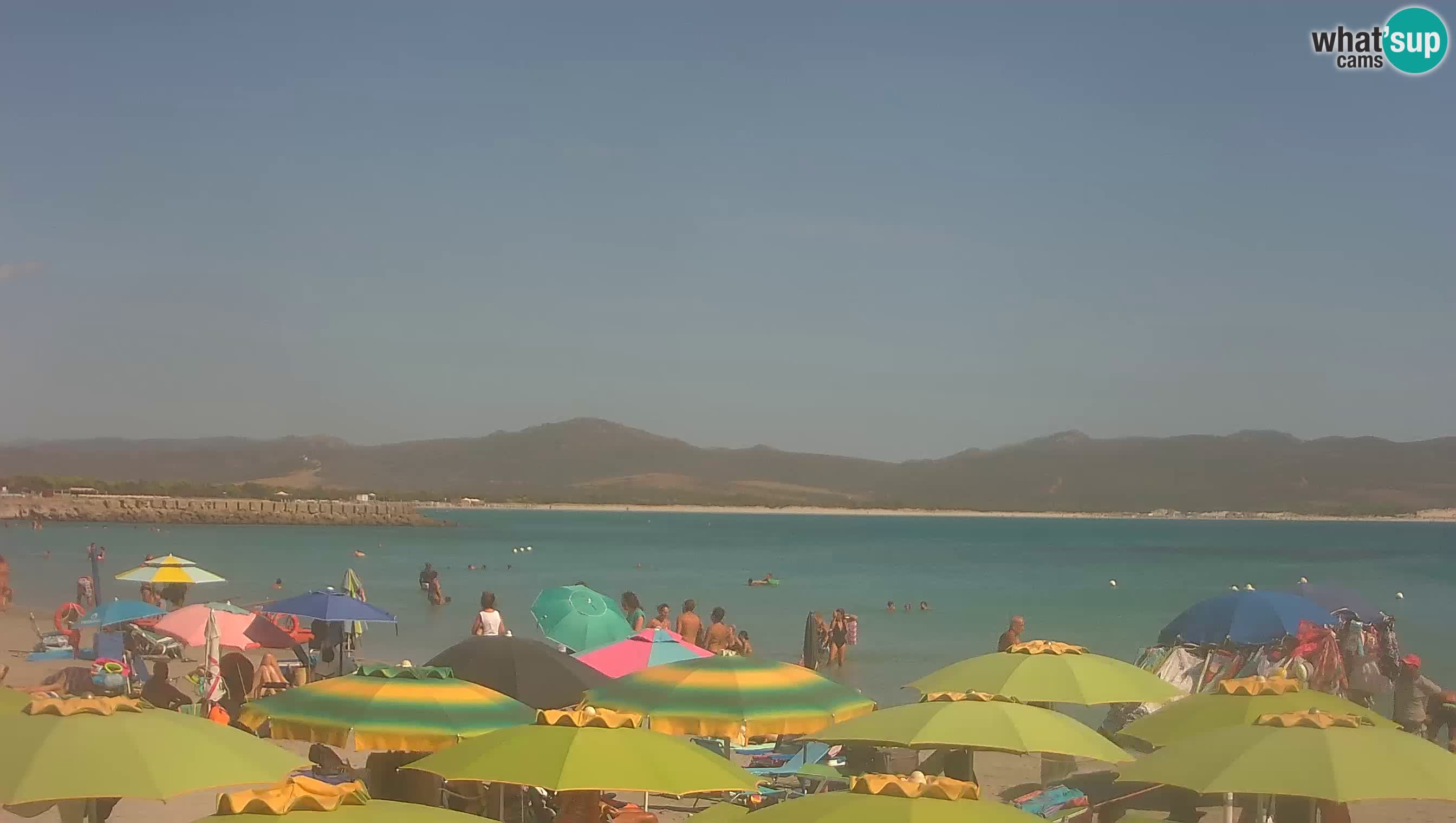Spletna kamera Porto Pino – Pogled v živo iz Sant’Anna Arresi