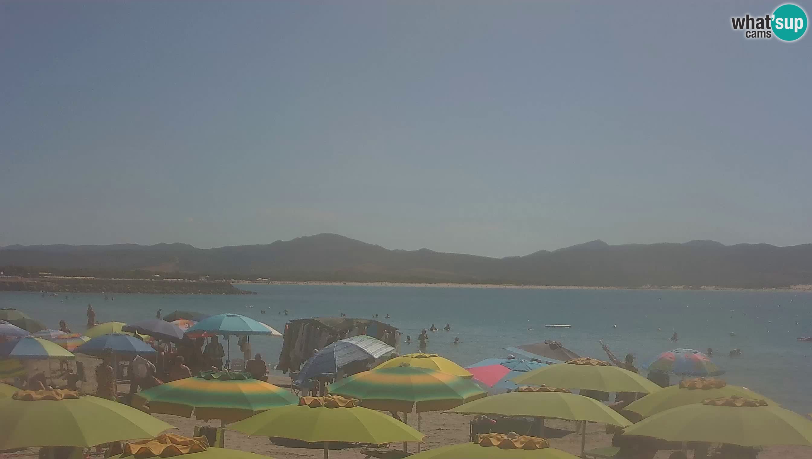 Spletna kamera Porto Pino – Pogled v živo iz Sant’Anna Arresi