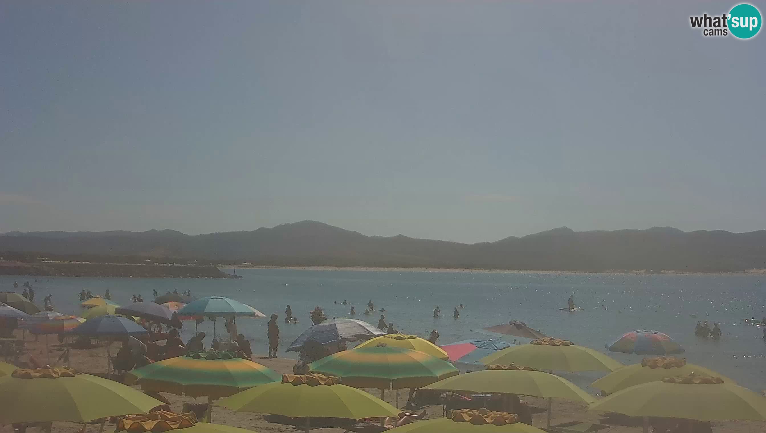 Spletna kamera Porto Pino – Pogled v živo iz Sant’Anna Arresi