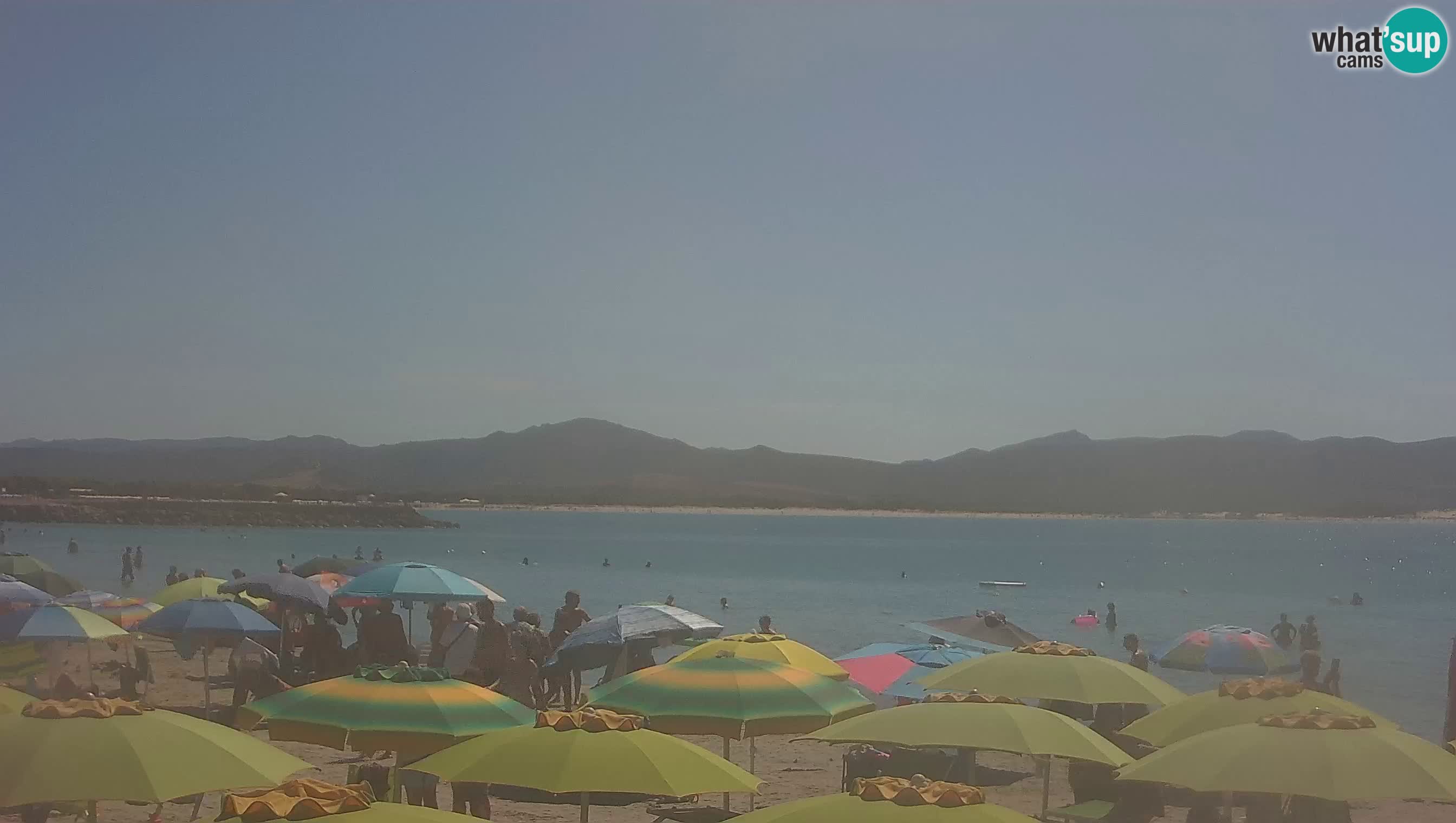Spletna kamera Porto Pino – Pogled v živo iz Sant’Anna Arresi