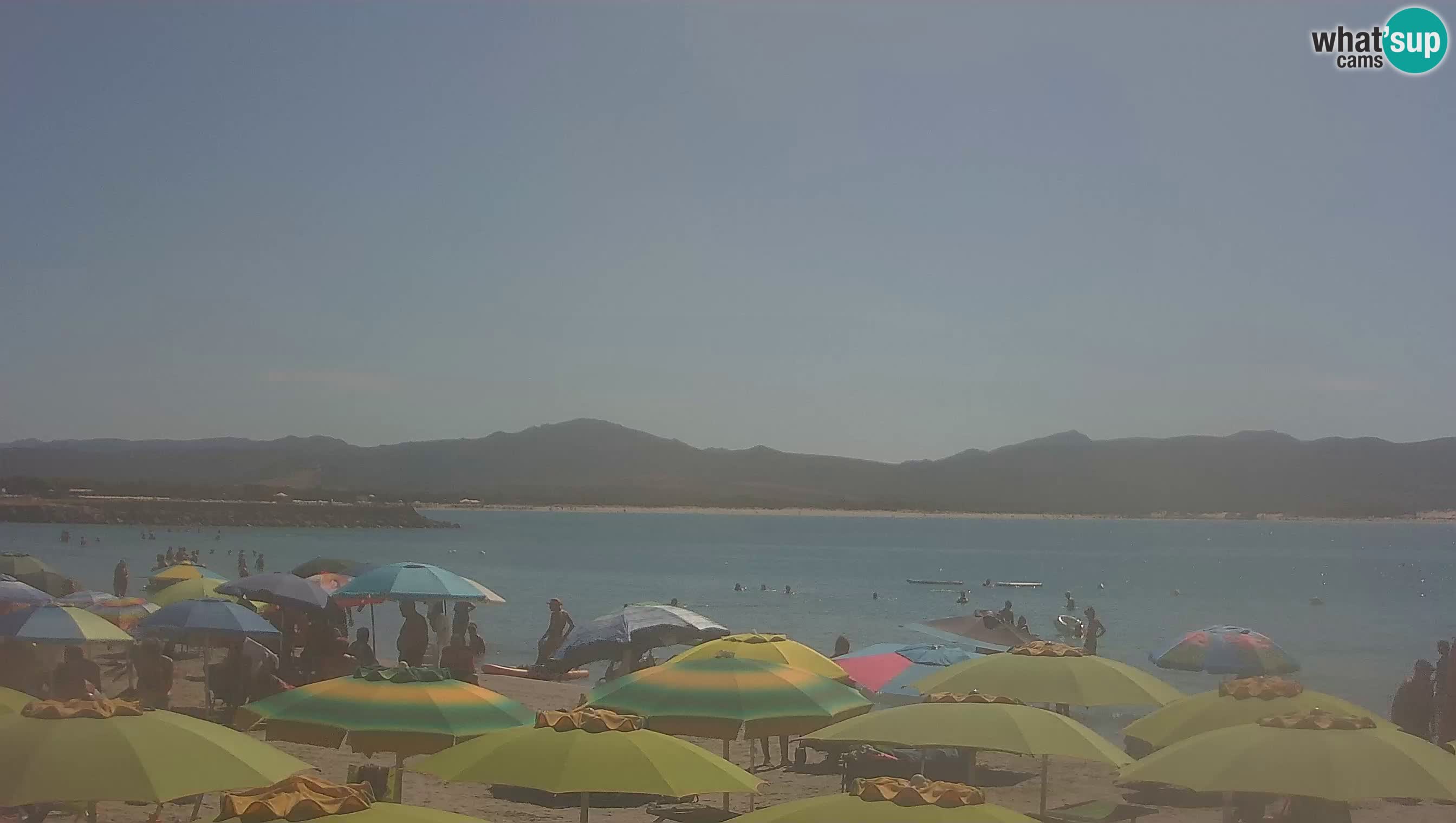 Spletna kamera Porto Pino – Pogled v živo iz Sant’Anna Arresi