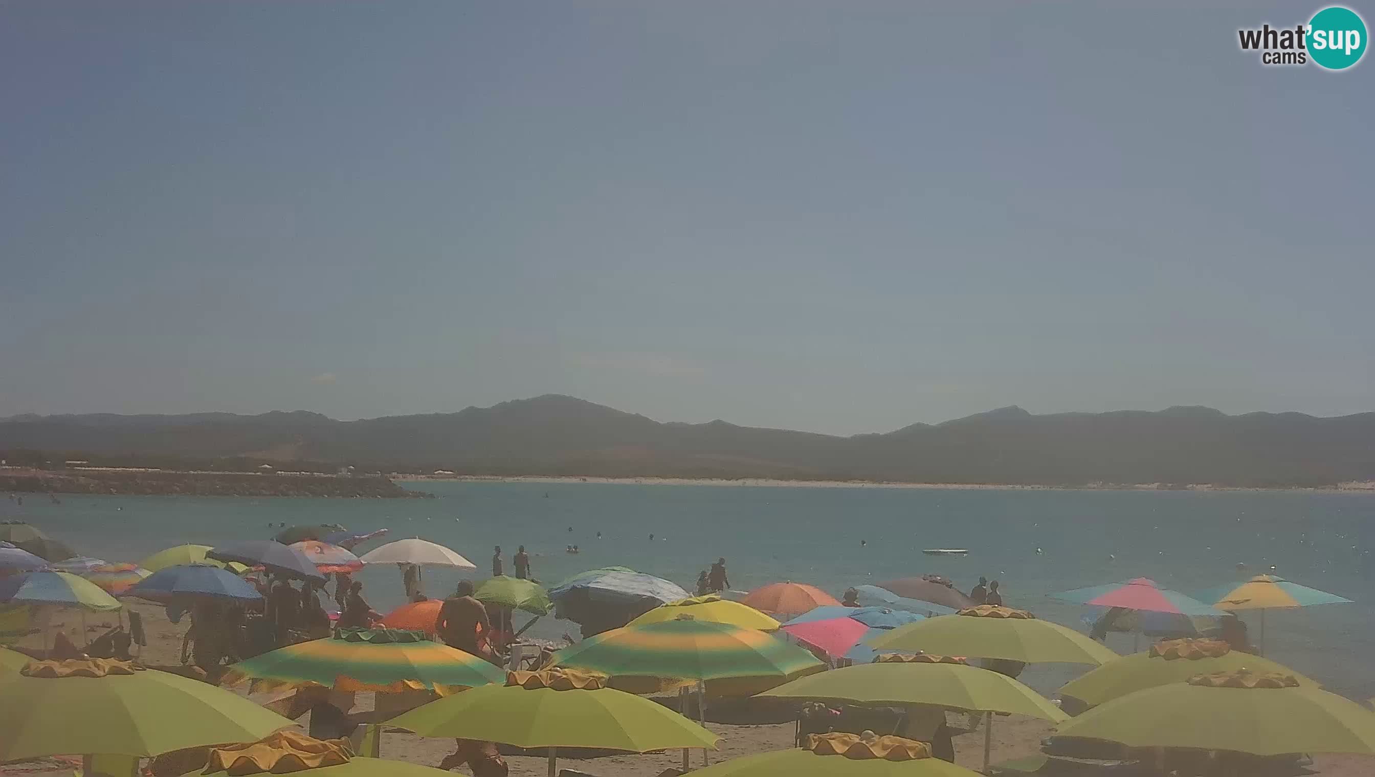 Spletna kamera Porto Pino – Pogled v živo iz Sant’Anna Arresi