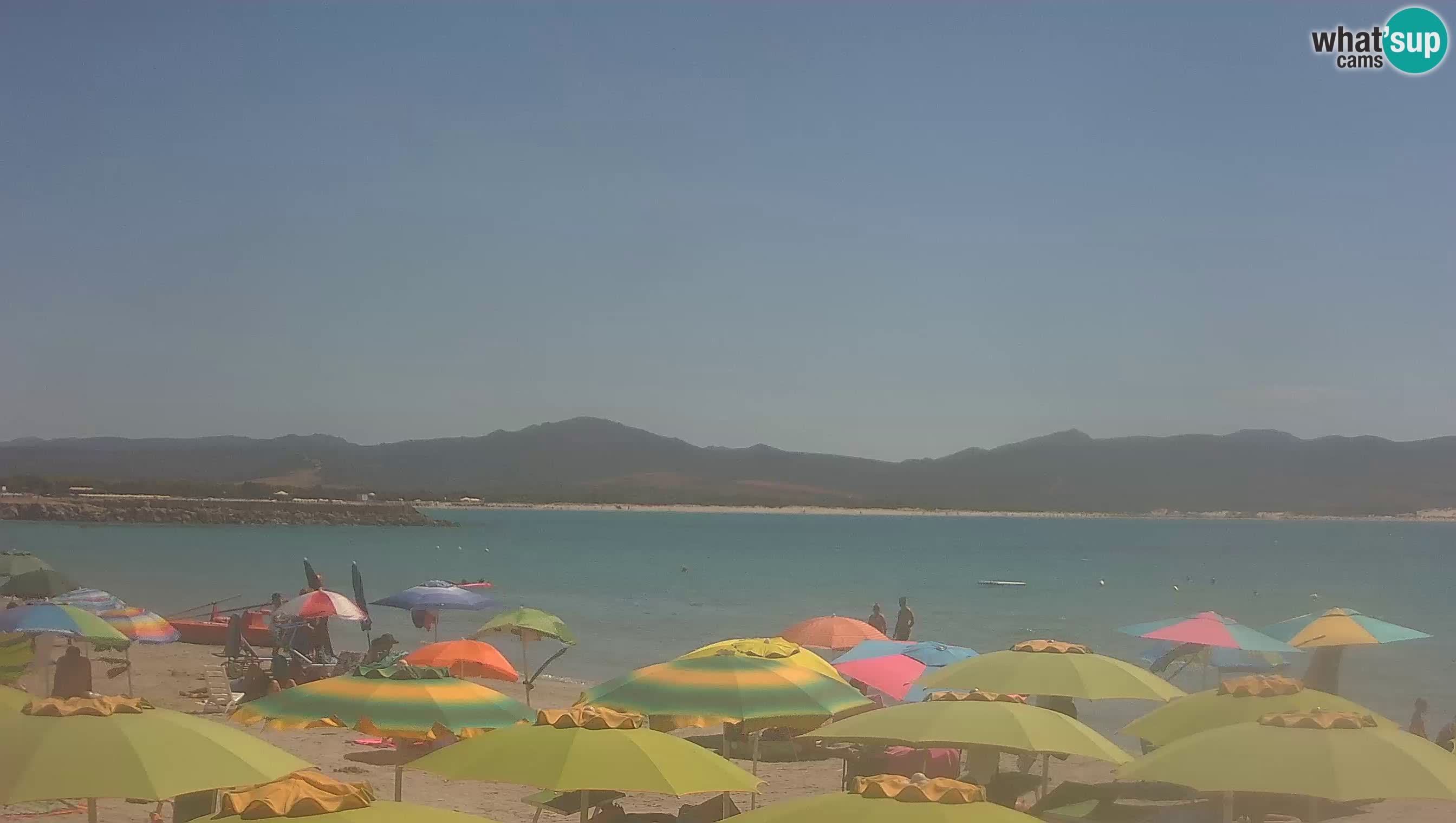 Spletna kamera Porto Pino – Pogled v živo iz Sant’Anna Arresi