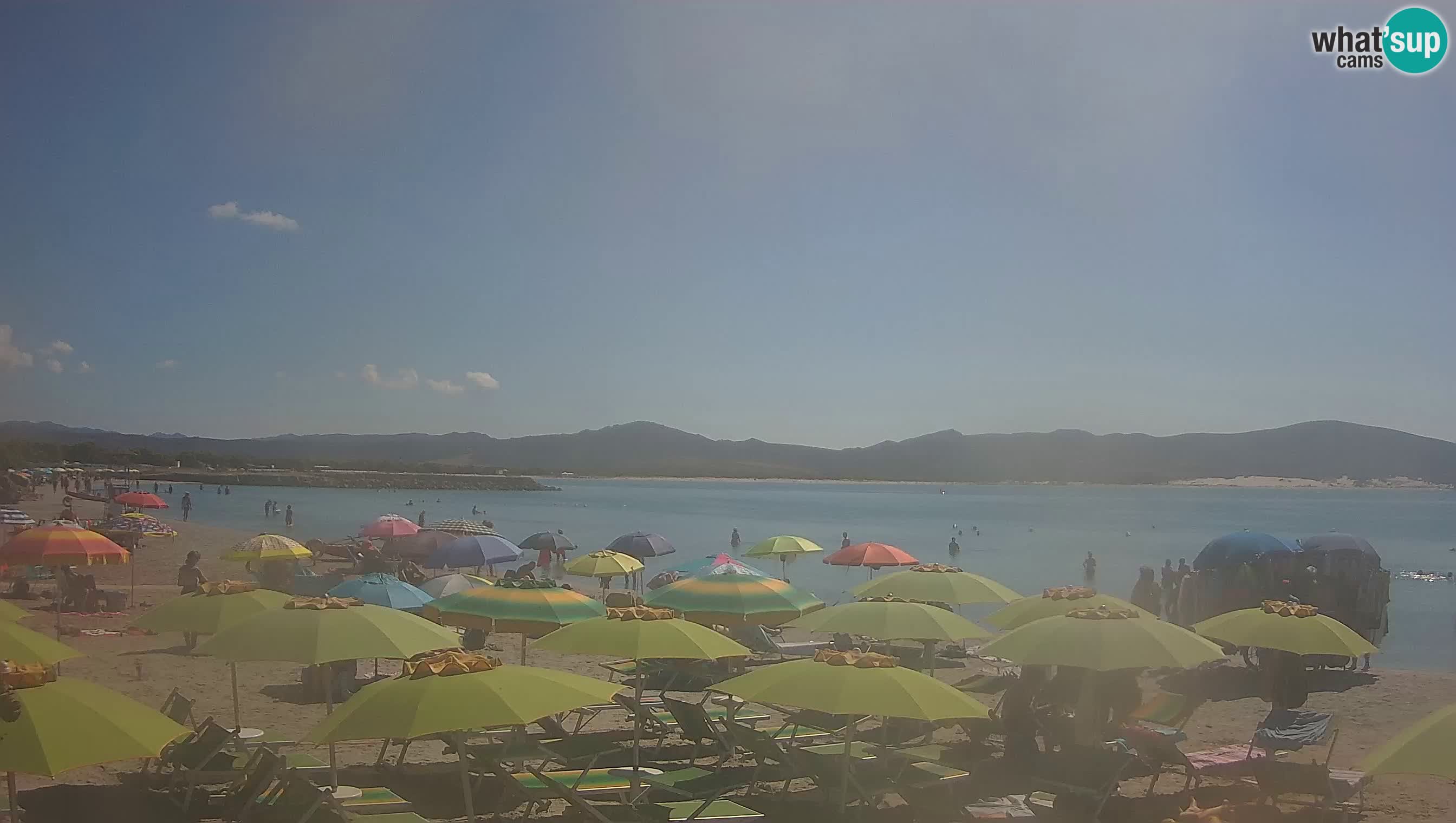 Spletna kamera Porto Pino – Pogled v živo iz Sant’Anna Arresi