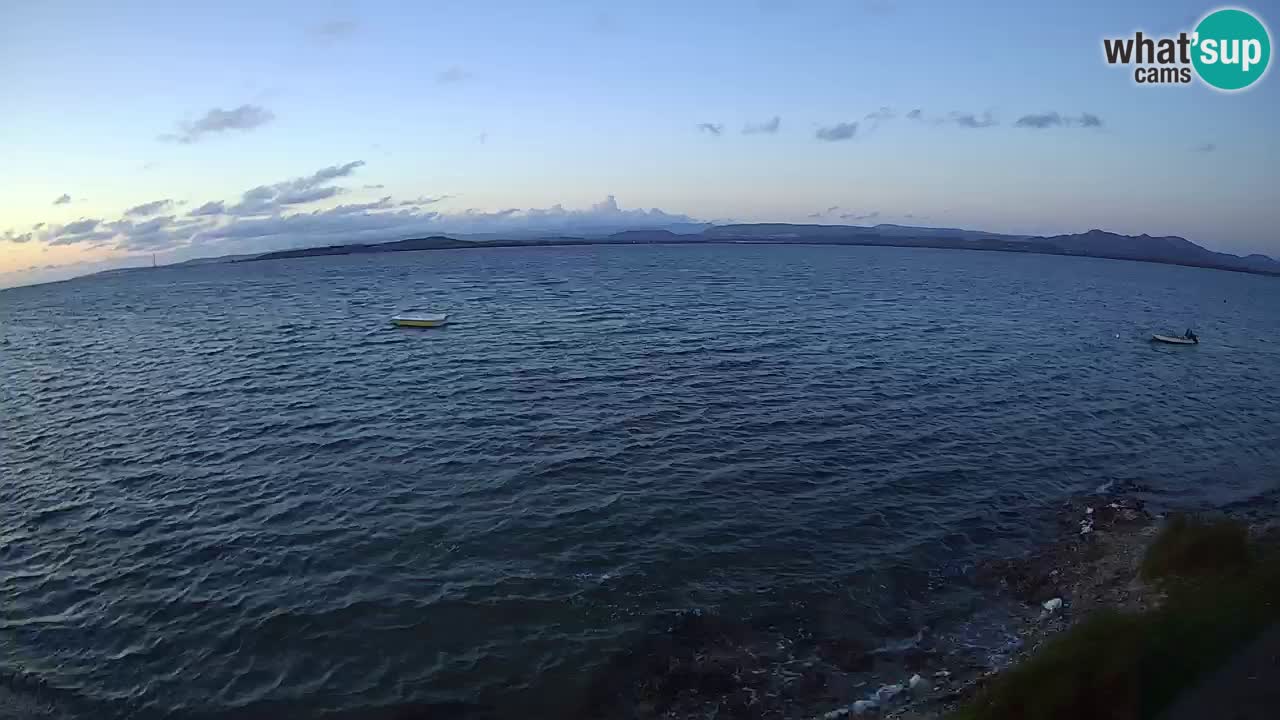 Windsurfing Club Sa Barra spletna kamera Sant’Antioco – Sardinija – Italija