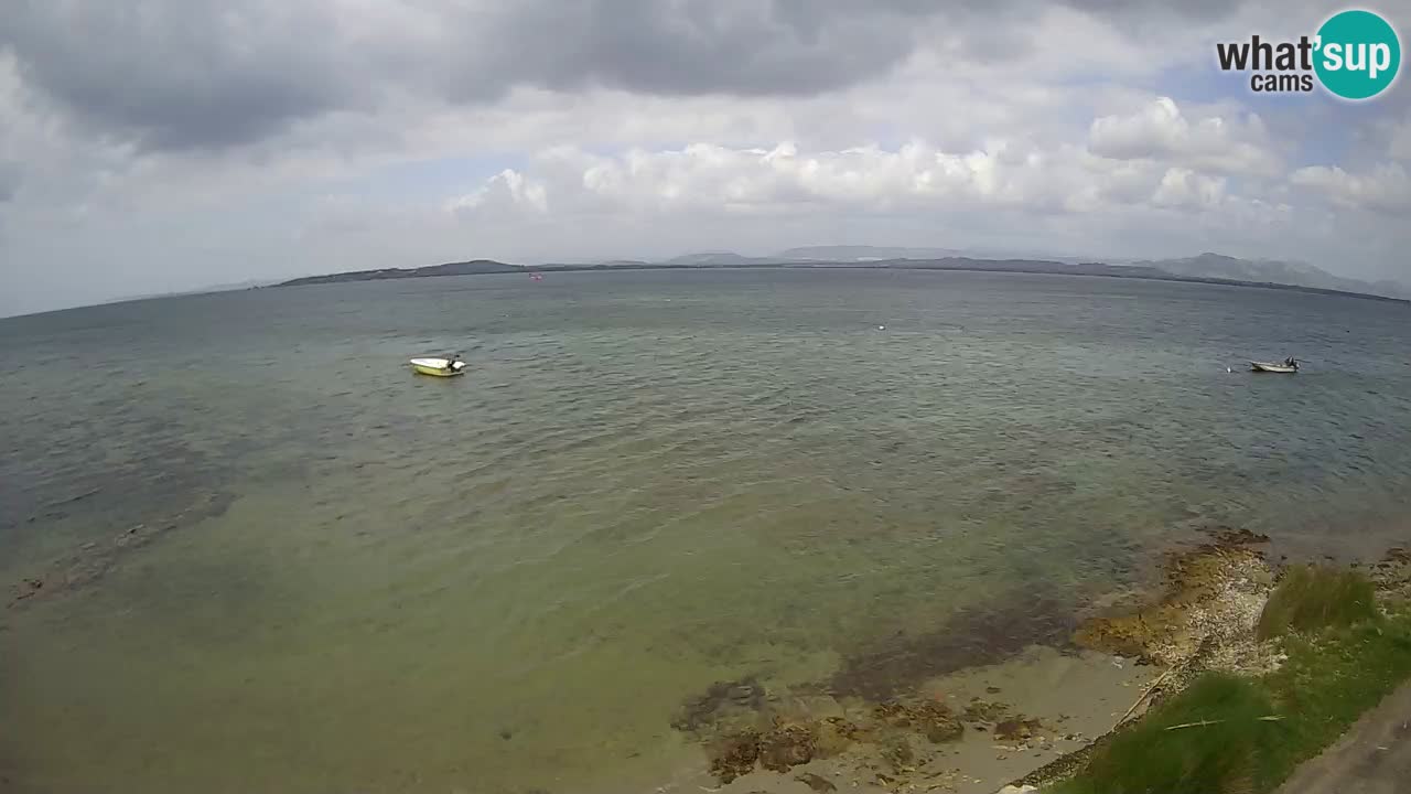Windsurfing Club Sa Barra spletna kamera Sant’Antioco – Sardinija – Italija