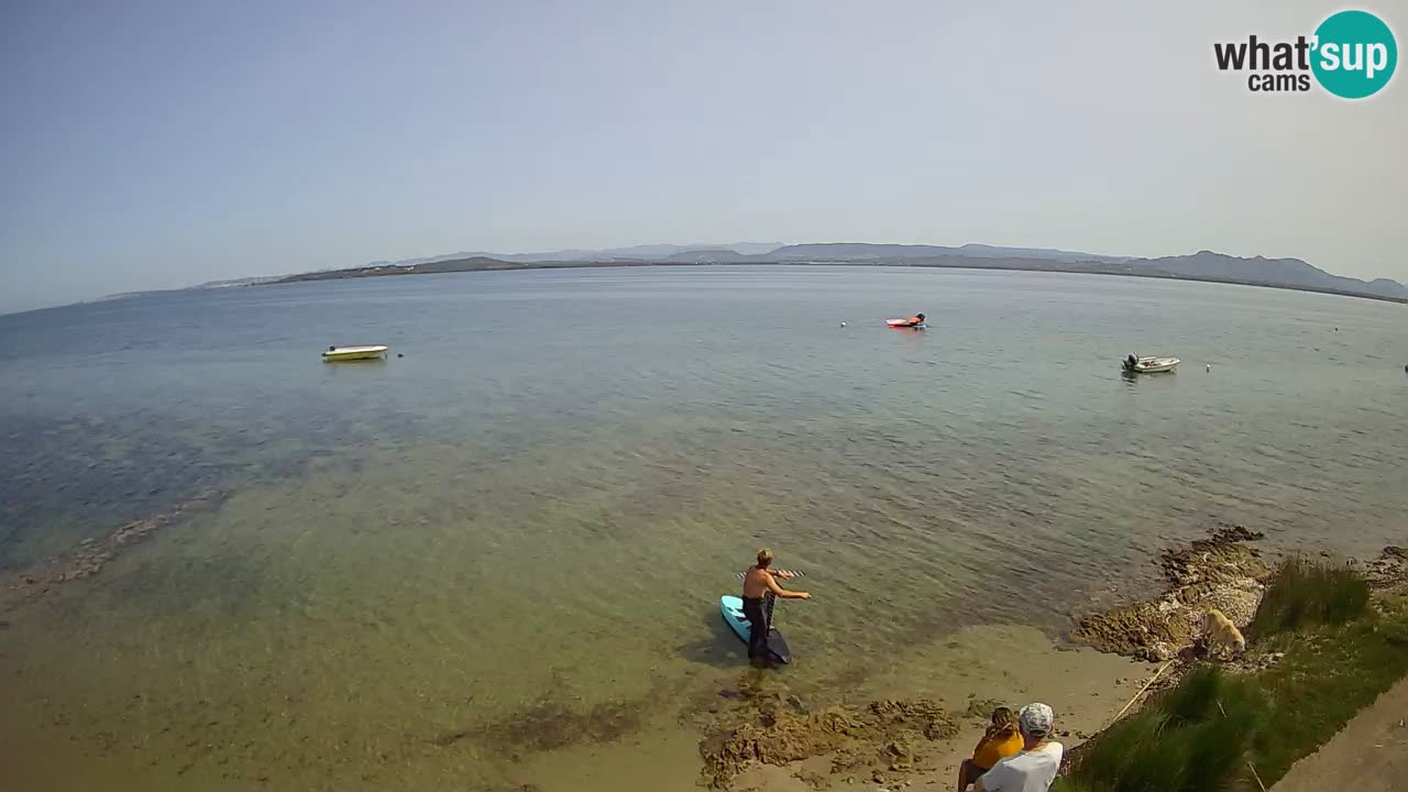Windsurfing Club Sa Barra spletna kamera Sant’Antioco – Sardinija – Italija