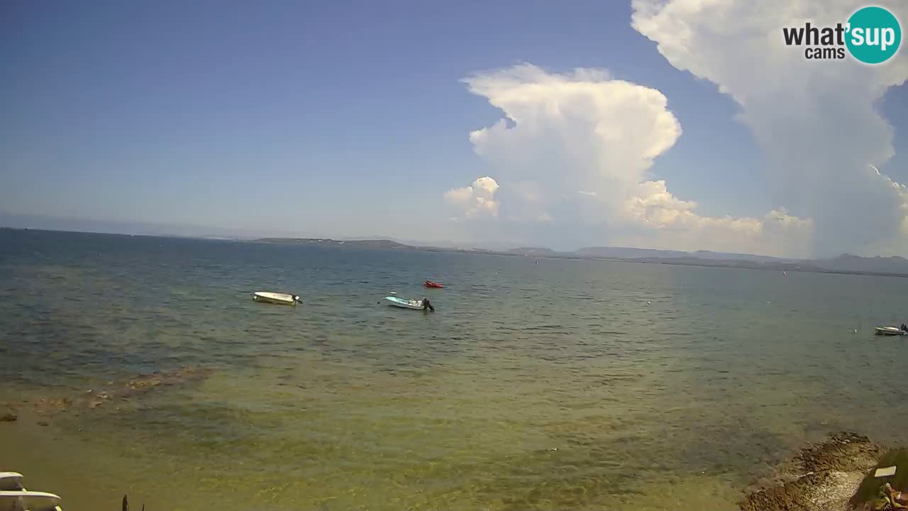 Windsurfing Club Sa Barra spletna kamera Sant’Antioco – Sardinija – Italija