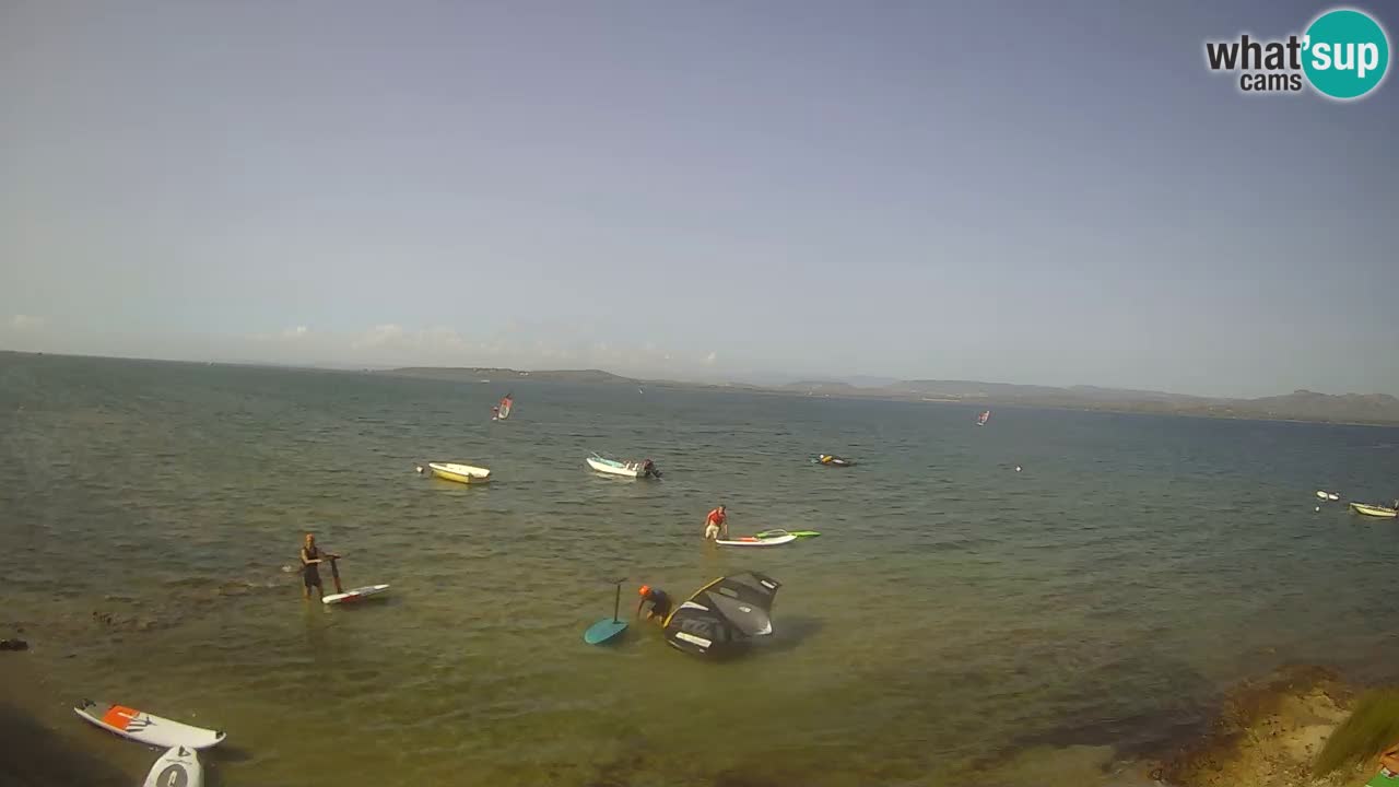 Windsurfing Club Sa Barra livecam Sant’Antioco – Sardaigne – Italie