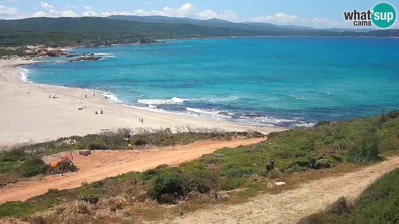 Plaža La Liccia u živo Rena Majore – Santa Teresa Gallura web kamera Sardinija