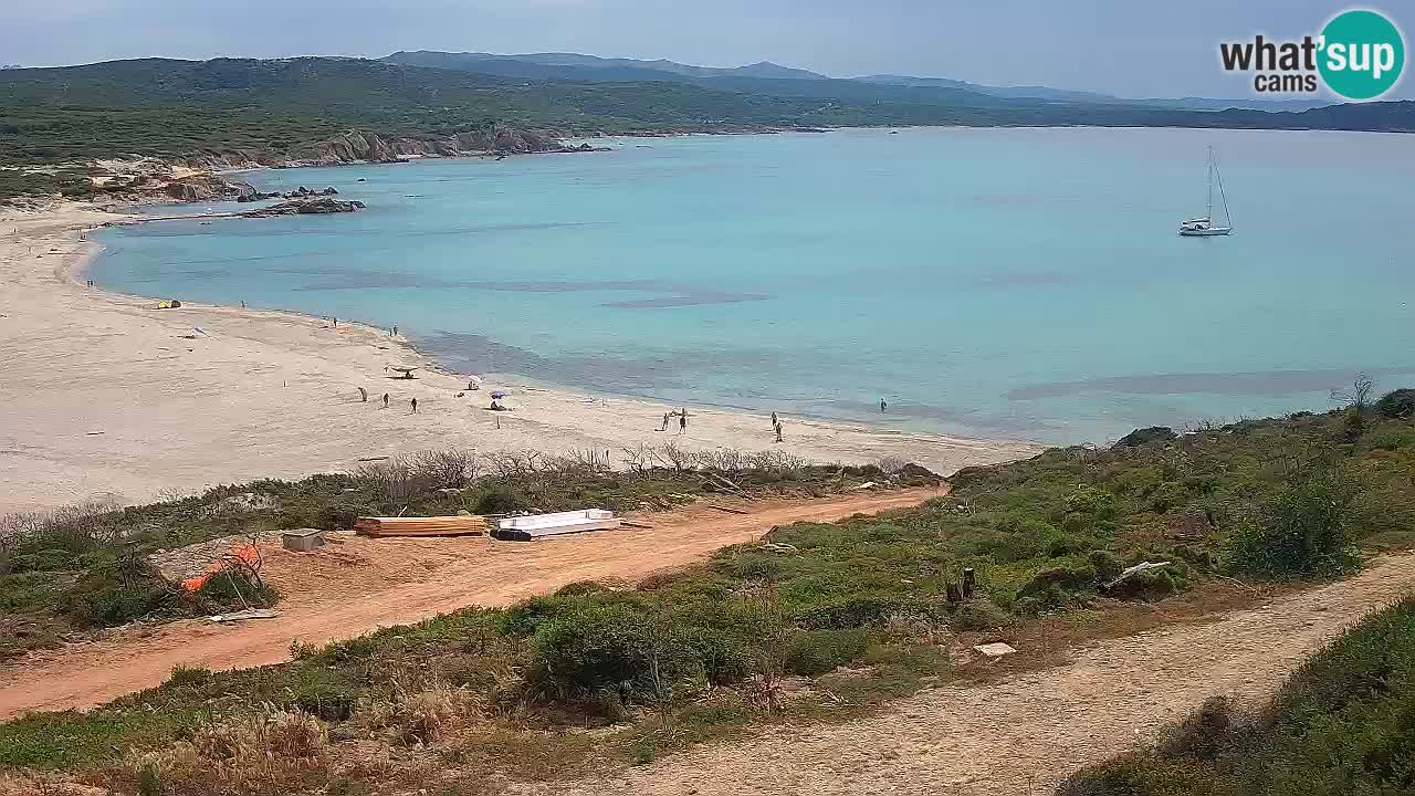 Spiaggia La Liccia webcam Rena Majore – Santa Teresa Gallura livecam Sardegna