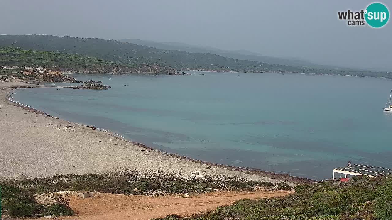 Plaža La Liccia u živo Rena Majore – Santa Teresa Gallura web kamera Sardinija