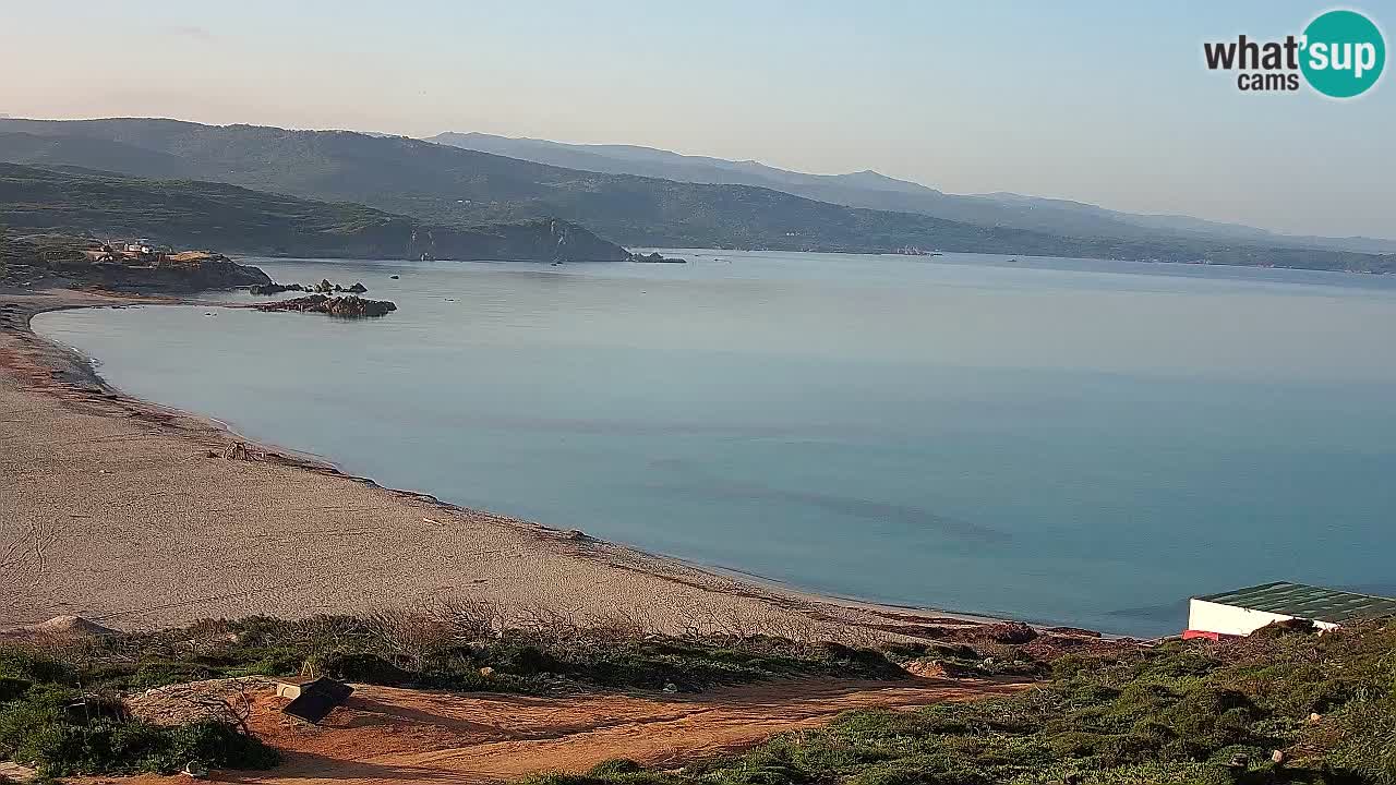 Plaža La Liccia u živo Rena Majore – Santa Teresa Gallura web kamera Sardinija