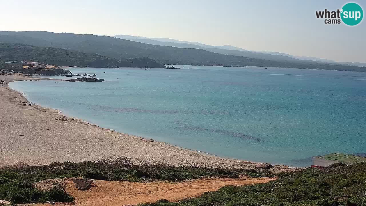 Plaža La Liccia v živo Rena Majore – Santa Teresa Gallura spletna kamera Sardinija