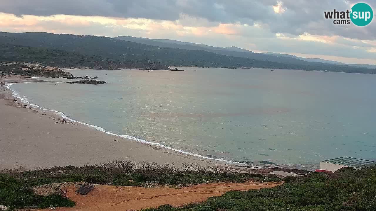 Plaža La Liccia u živo Rena Majore – Santa Teresa Gallura web kamera Sardinija