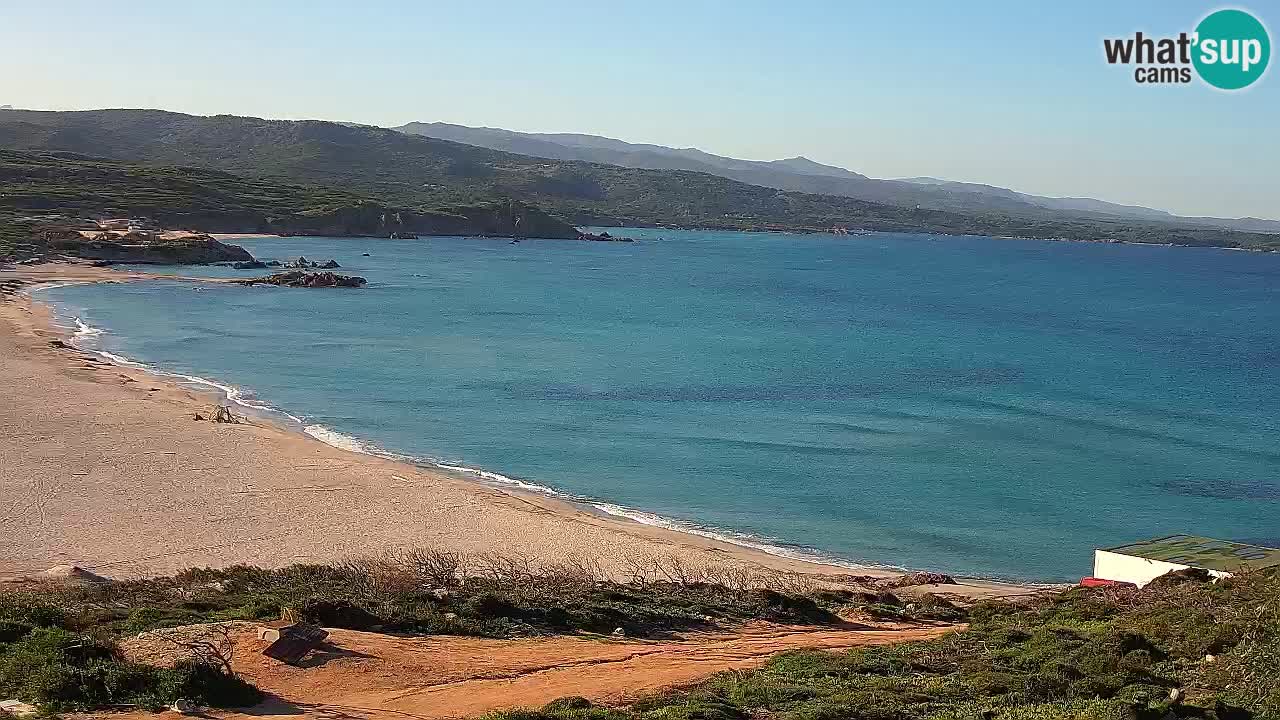 Plaža La Liccia v živo Rena Majore – Santa Teresa Gallura spletna kamera Sardinija