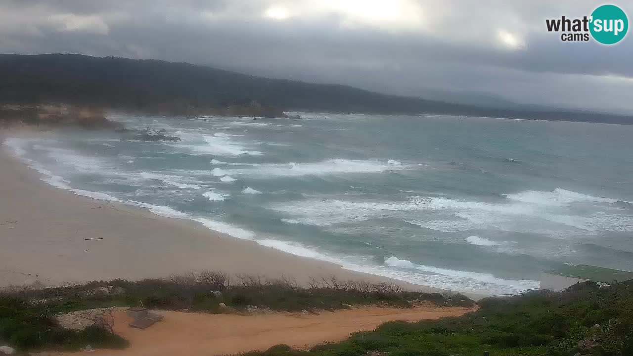 Plaža La Liccia u živo Rena Majore – Santa Teresa Gallura web kamera Sardinija