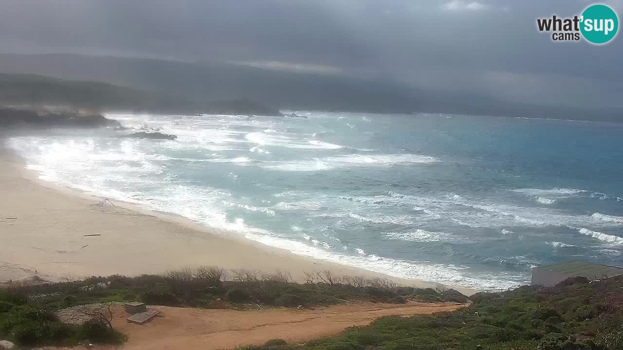 Plaža La Liccia u živo Rena Majore – Santa Teresa Gallura web kamera Sardinija