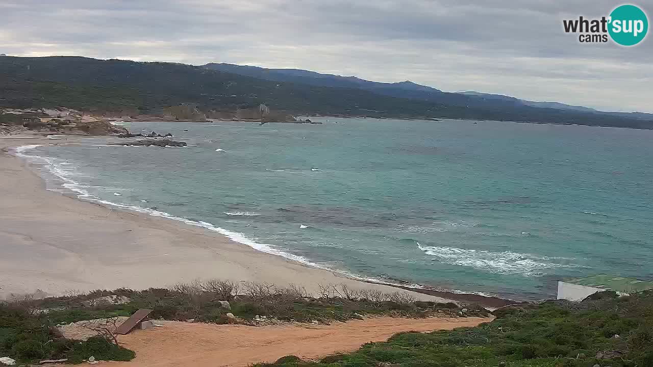 Plaža La Liccia v živo Rena Majore – Santa Teresa Gallura spletna kamera Sardinija