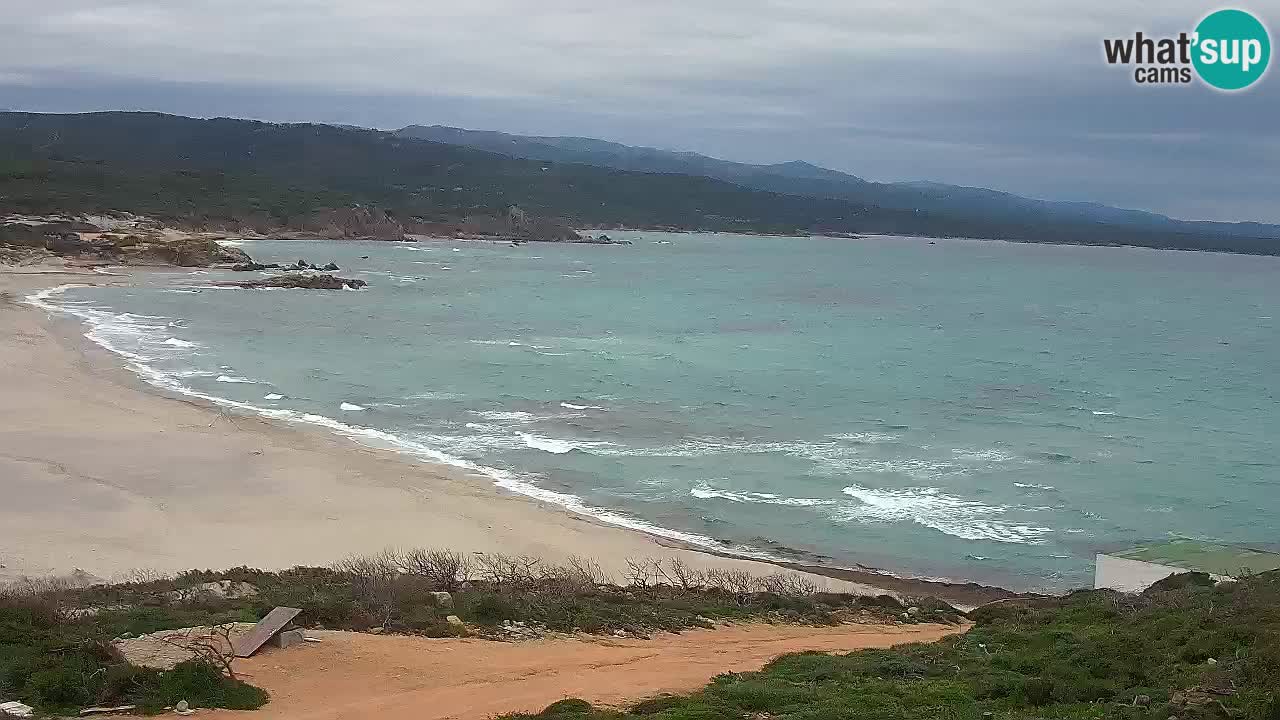 Plaža La Liccia u živo Rena Majore – Santa Teresa Gallura web kamera Sardinija