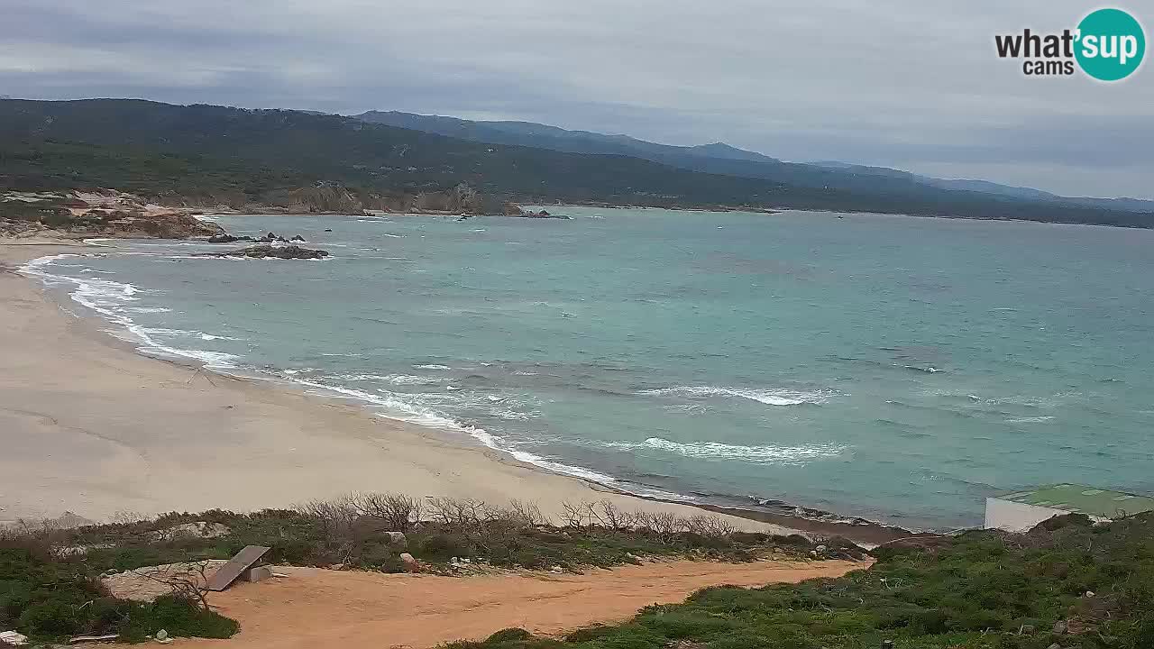 Plaža La Liccia u živo Rena Majore – Santa Teresa Gallura web kamera Sardinija