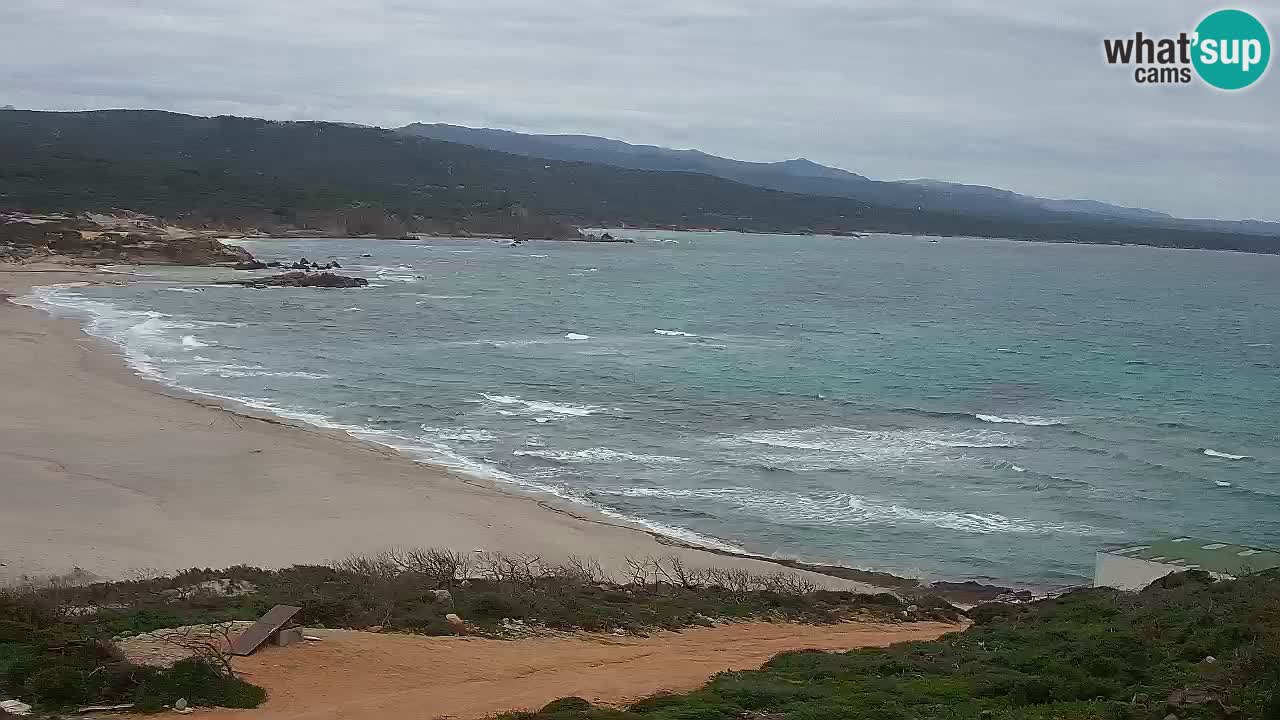 Plaža La Liccia u živo Rena Majore – Santa Teresa Gallura web kamera Sardinija