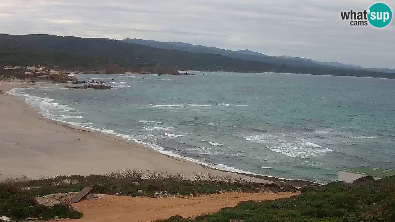 Plaža La Liccia u živo Rena Majore – Santa Teresa Gallura web kamera Sardinija