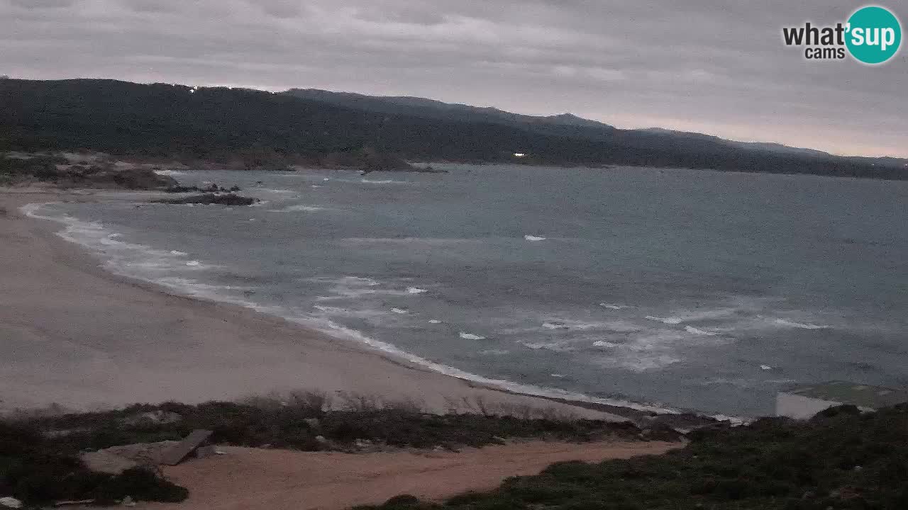 Plaža La Liccia u živo Rena Majore – Santa Teresa Gallura web kamera Sardinija