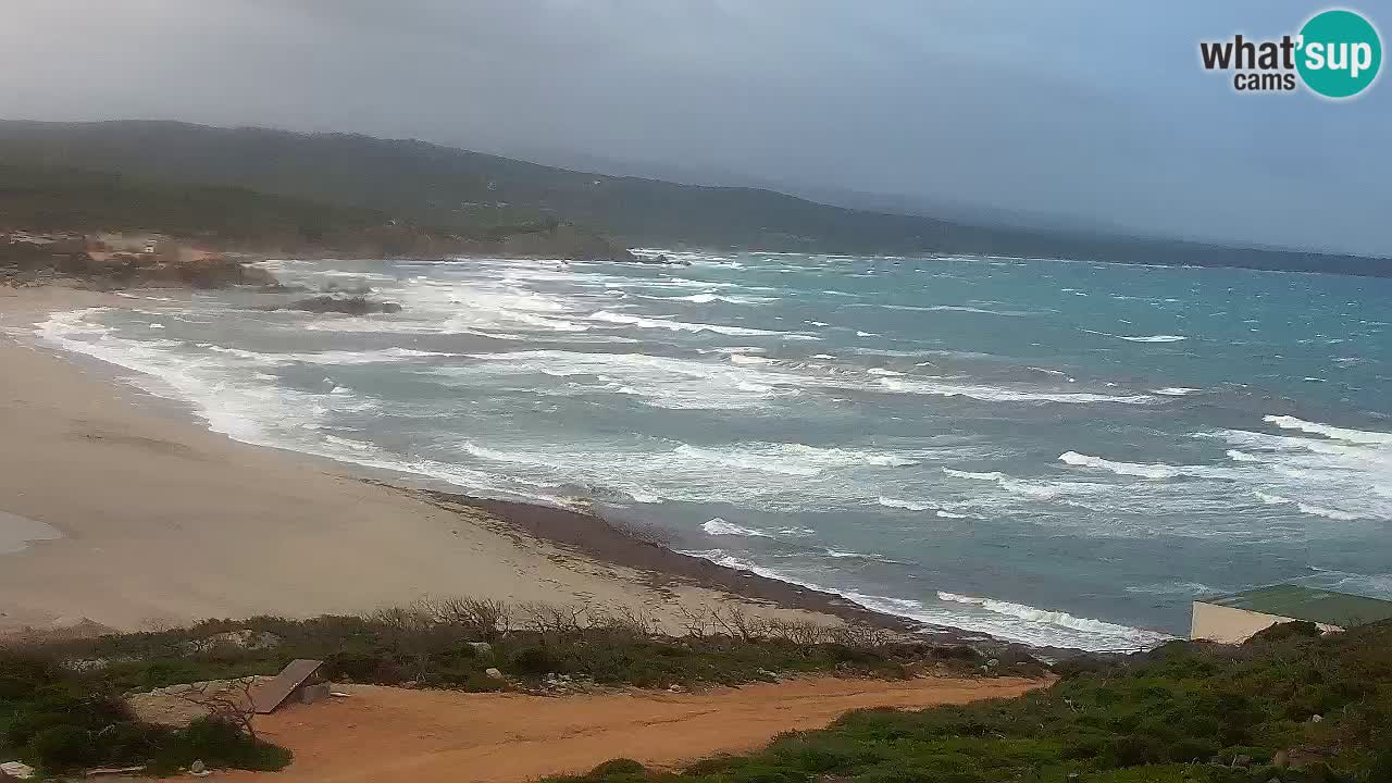 Plaža La Liccia u živo Rena Majore – Santa Teresa Gallura web kamera Sardinija