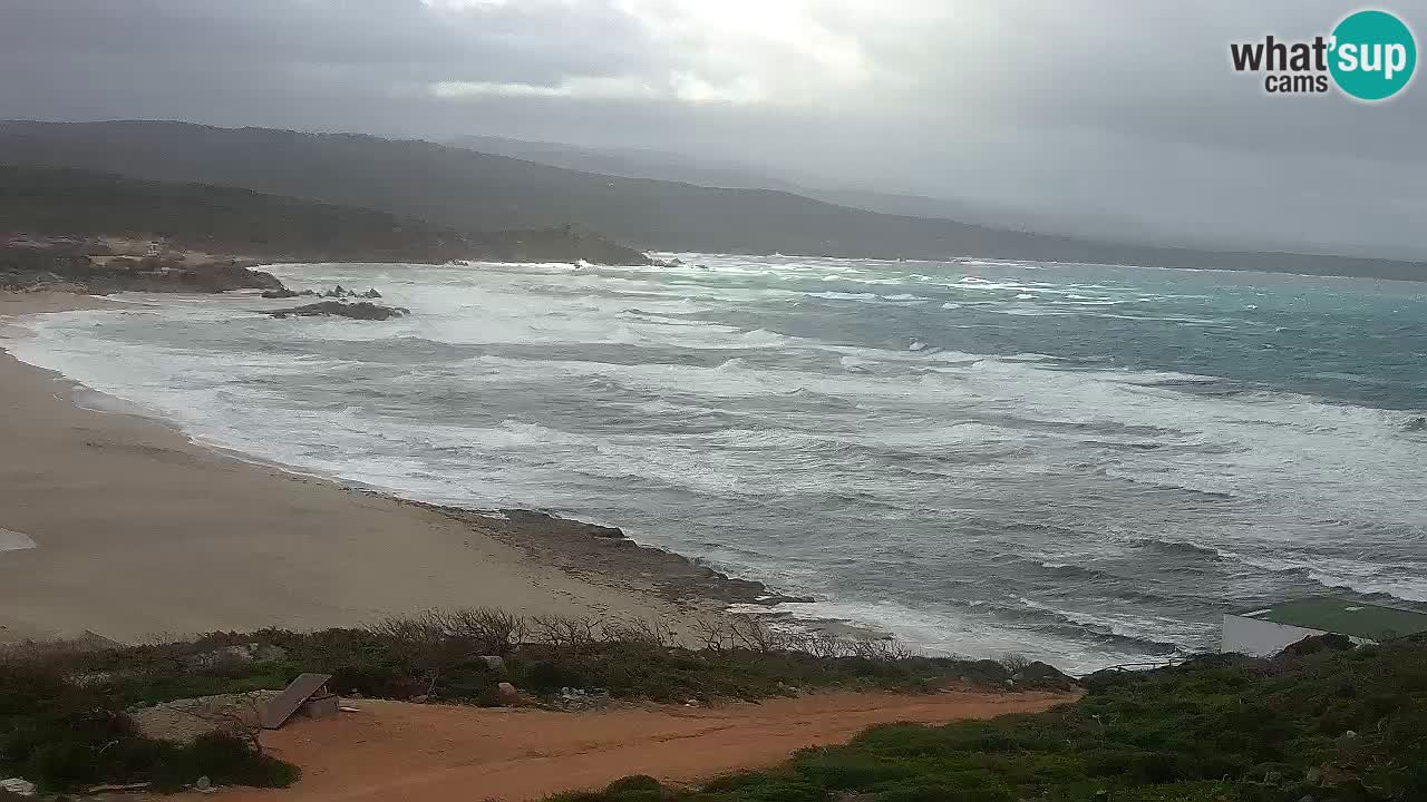 Plaža La Liccia v živo Rena Majore – Santa Teresa Gallura spletna kamera Sardinija