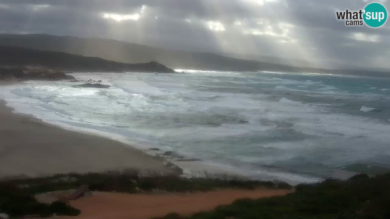 Plaža La Liccia u živo Rena Majore – Santa Teresa Gallura web kamera Sardinija