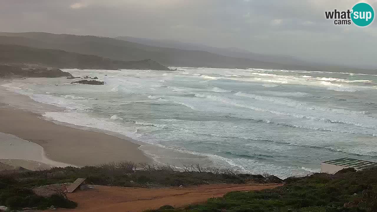 Plaža La Liccia u živo Rena Majore – Santa Teresa Gallura web kamera Sardinija