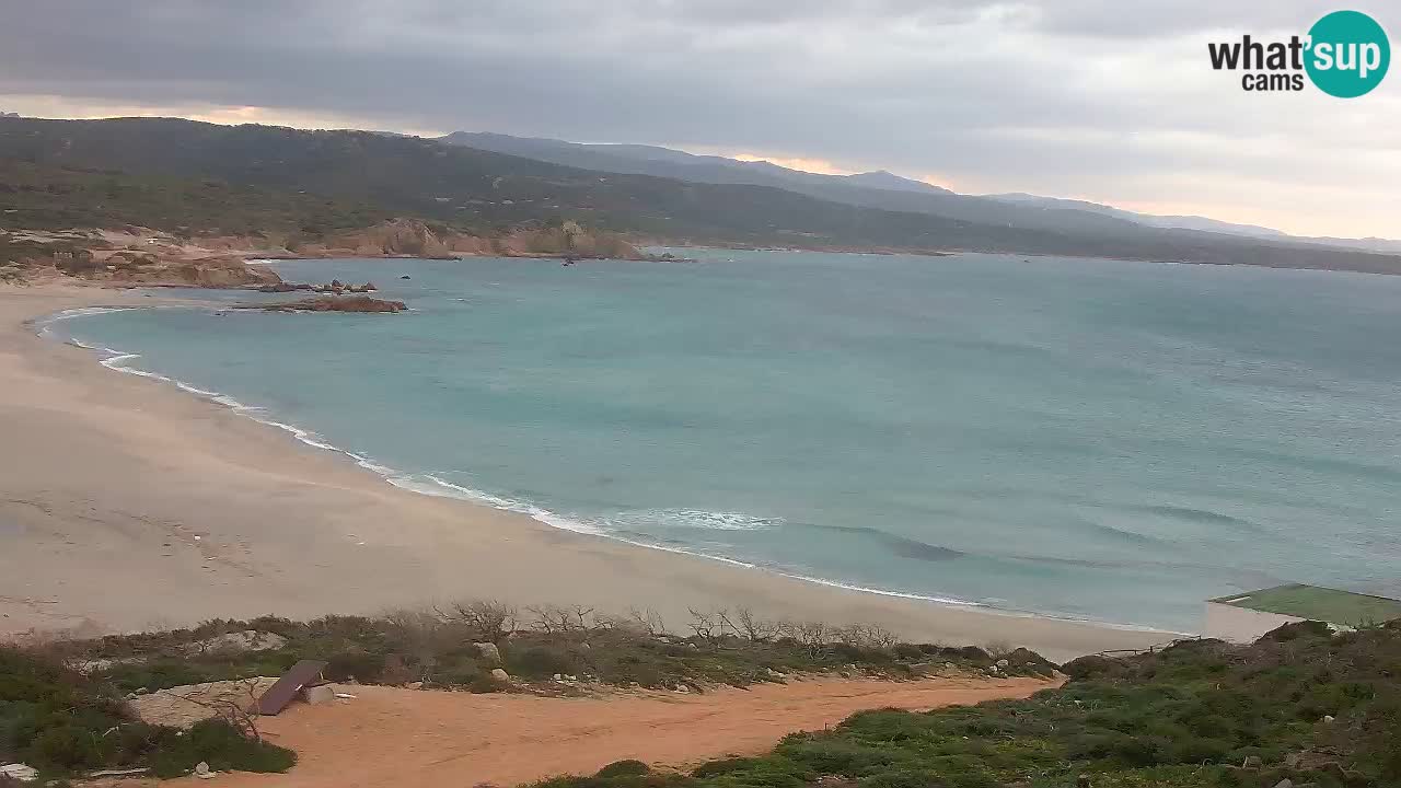 Plaža La Liccia u živo Rena Majore – Santa Teresa Gallura web kamera Sardinija