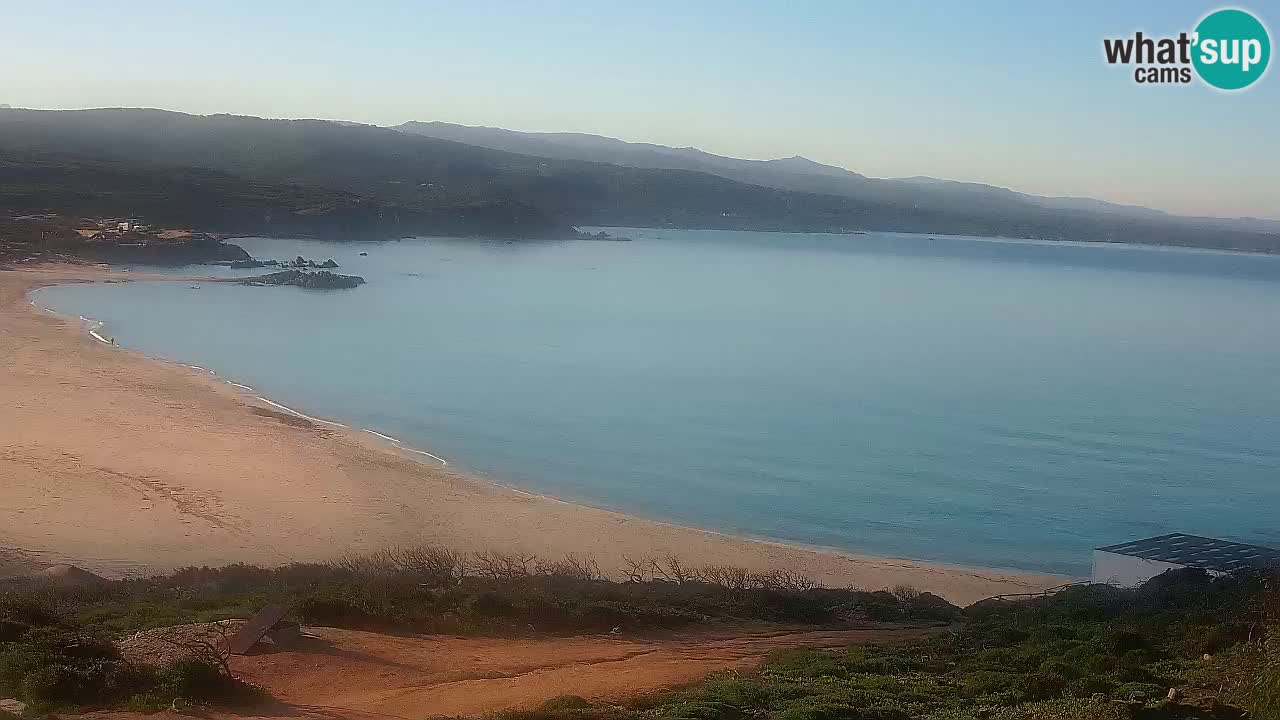 Plaža La Liccia u živo Rena Majore – Santa Teresa Gallura web kamera Sardinija