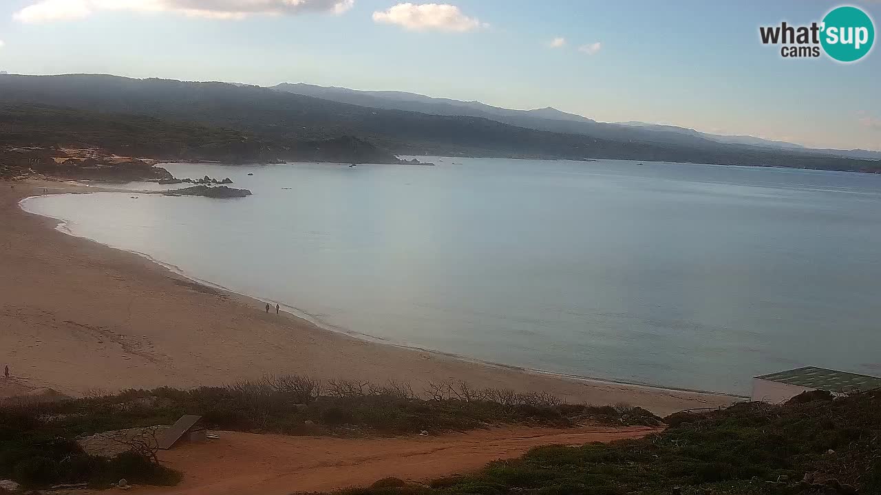 Plaža La Liccia u živo Rena Majore – Santa Teresa Gallura web kamera Sardinija