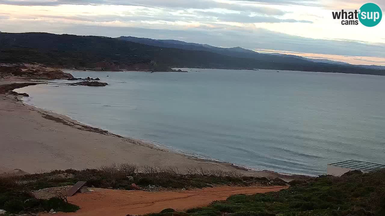 Plaža La Liccia u živo Rena Majore – Santa Teresa Gallura web kamera Sardinija