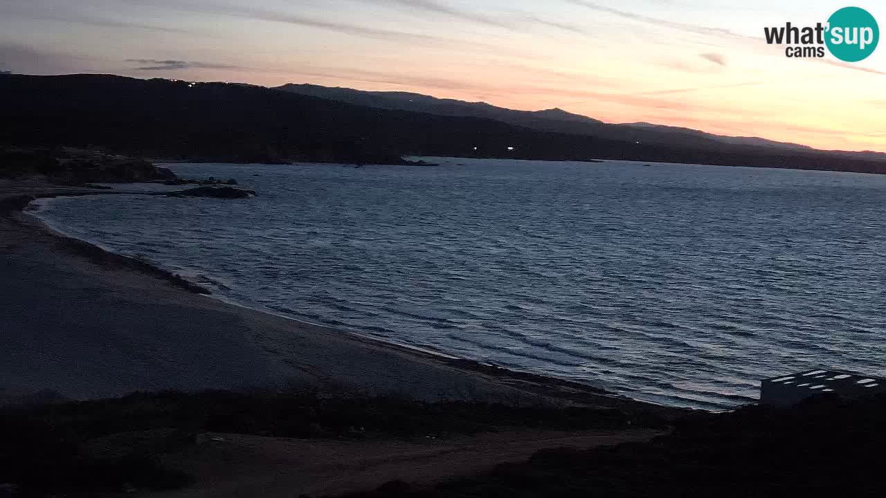 Plaža La Liccia u živo Rena Majore – Santa Teresa Gallura web kamera Sardinija