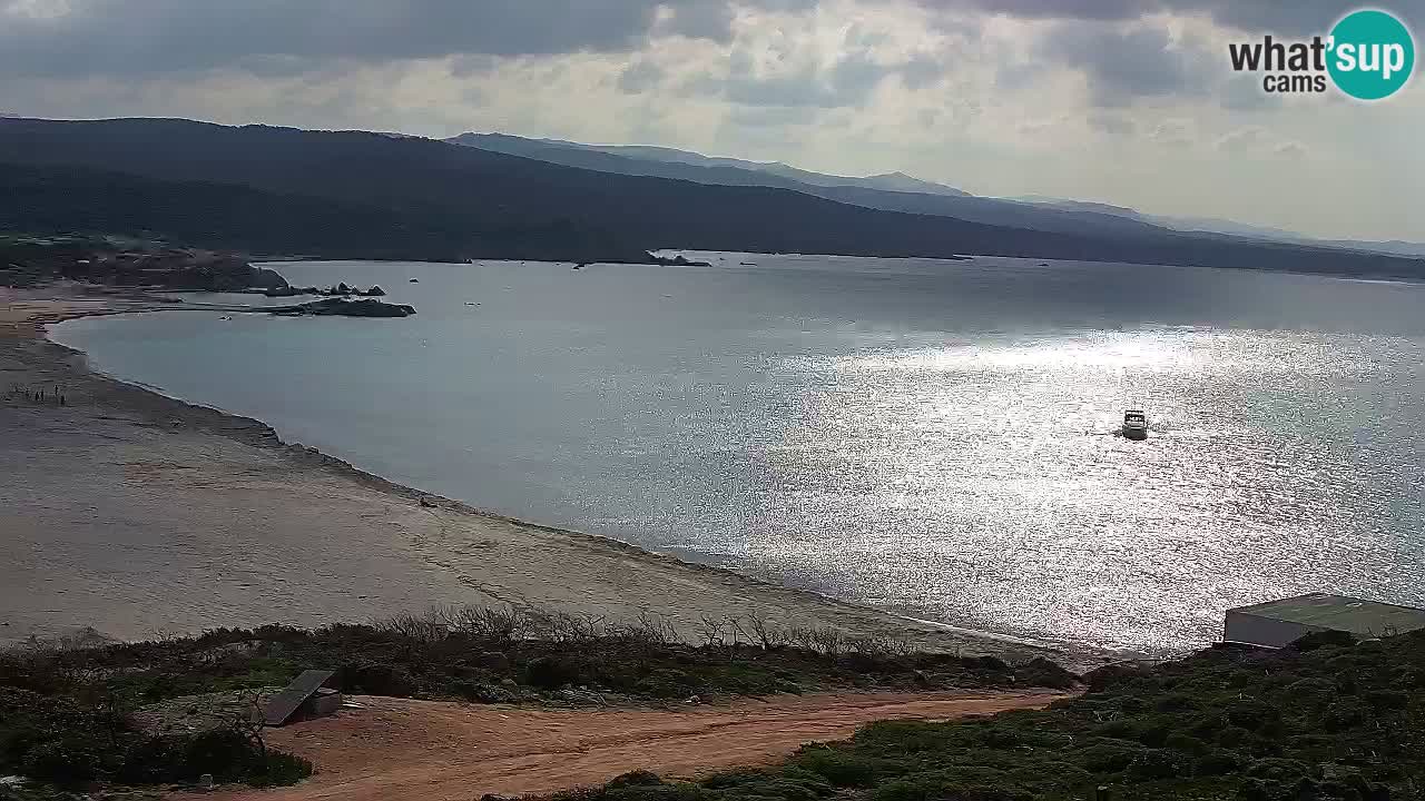 Plaža La Liccia u živo Rena Majore – Santa Teresa Gallura web kamera Sardinija