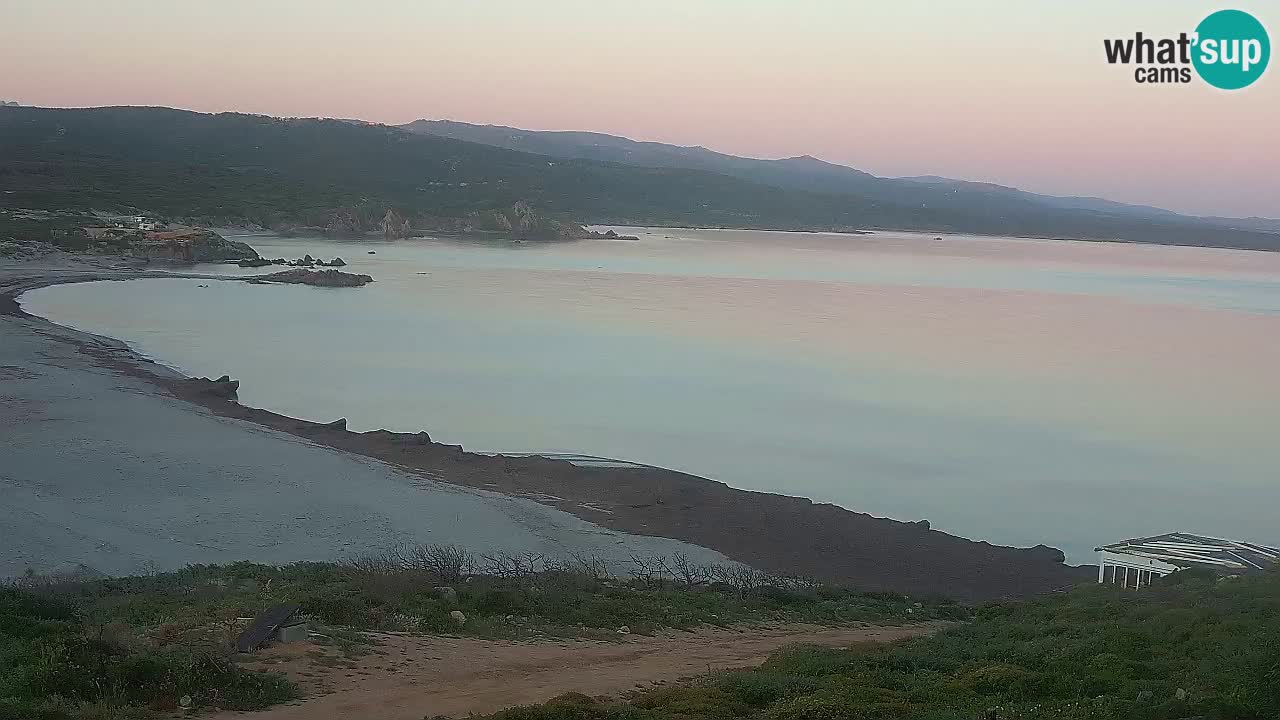 Plaža La Liccia u živo Rena Majore – Santa Teresa Gallura web kamera Sardinija