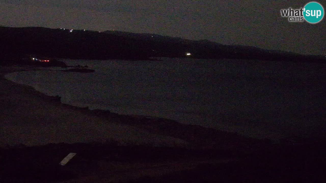 Plaža La Liccia u živo Rena Majore – Santa Teresa Gallura web kamera Sardinija