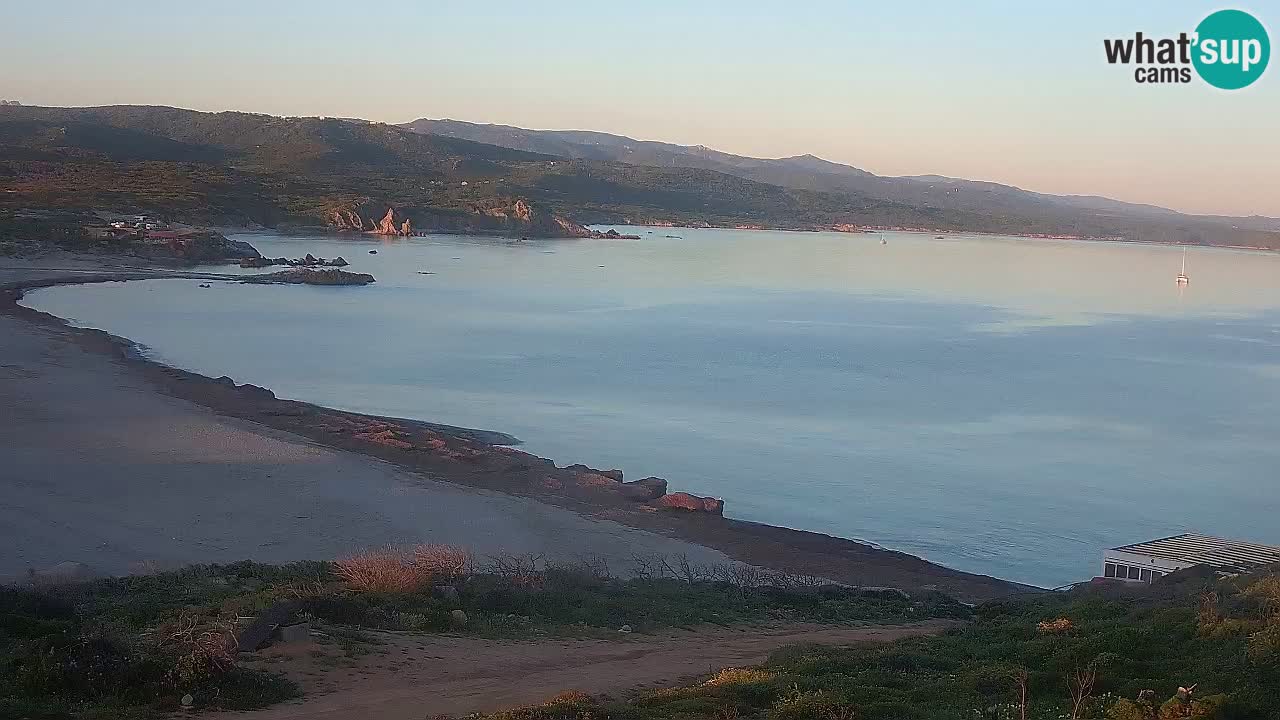 La Liccia beach webcam Rena Majore – Santa Teresa Gallura livecam Sardinia