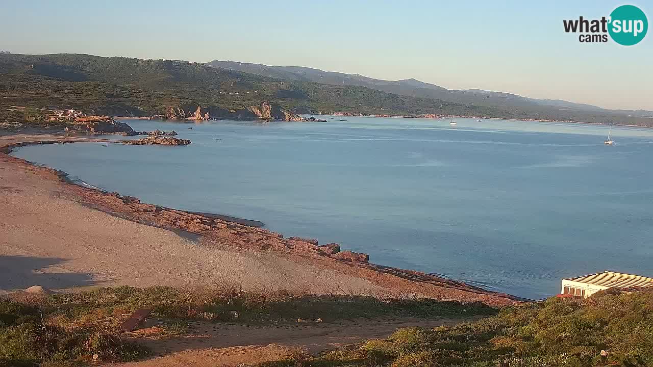 La Liccia beach webcam Rena Majore – Santa Teresa Gallura livecam Sardinia