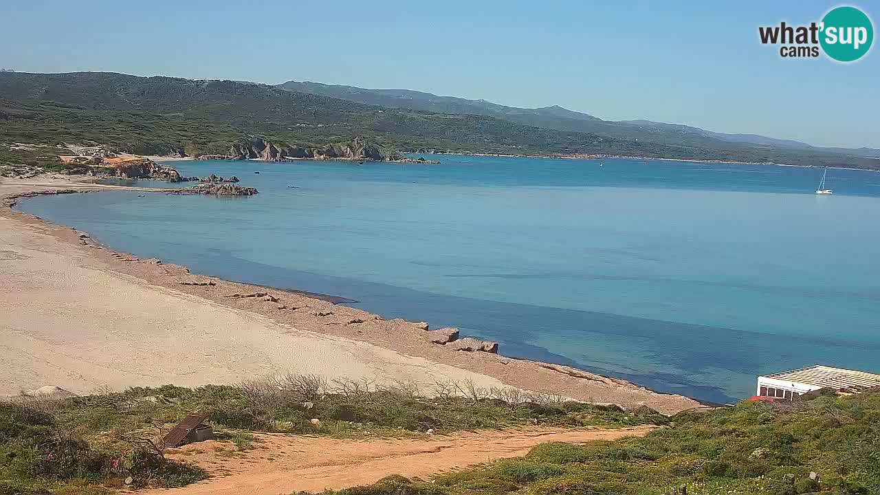 La Liccia beach webcam Rena Majore – Santa Teresa Gallura livecam Sardinia