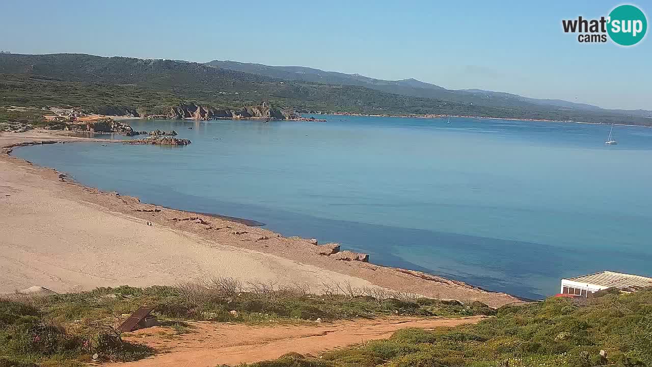 Plaža La Liccia u živo Rena Majore – Santa Teresa Gallura web kamera Sardinija